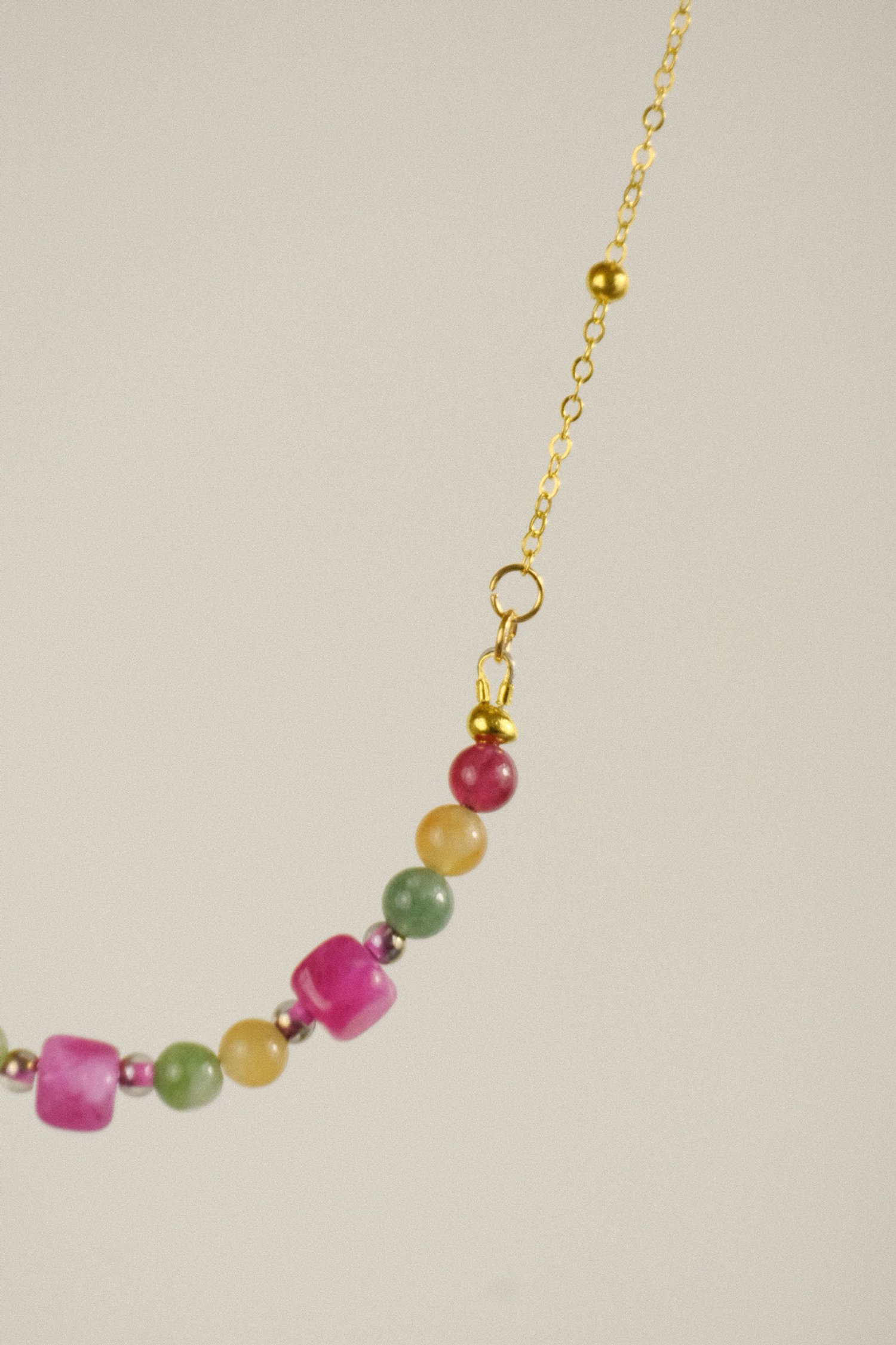 close up of the necklace