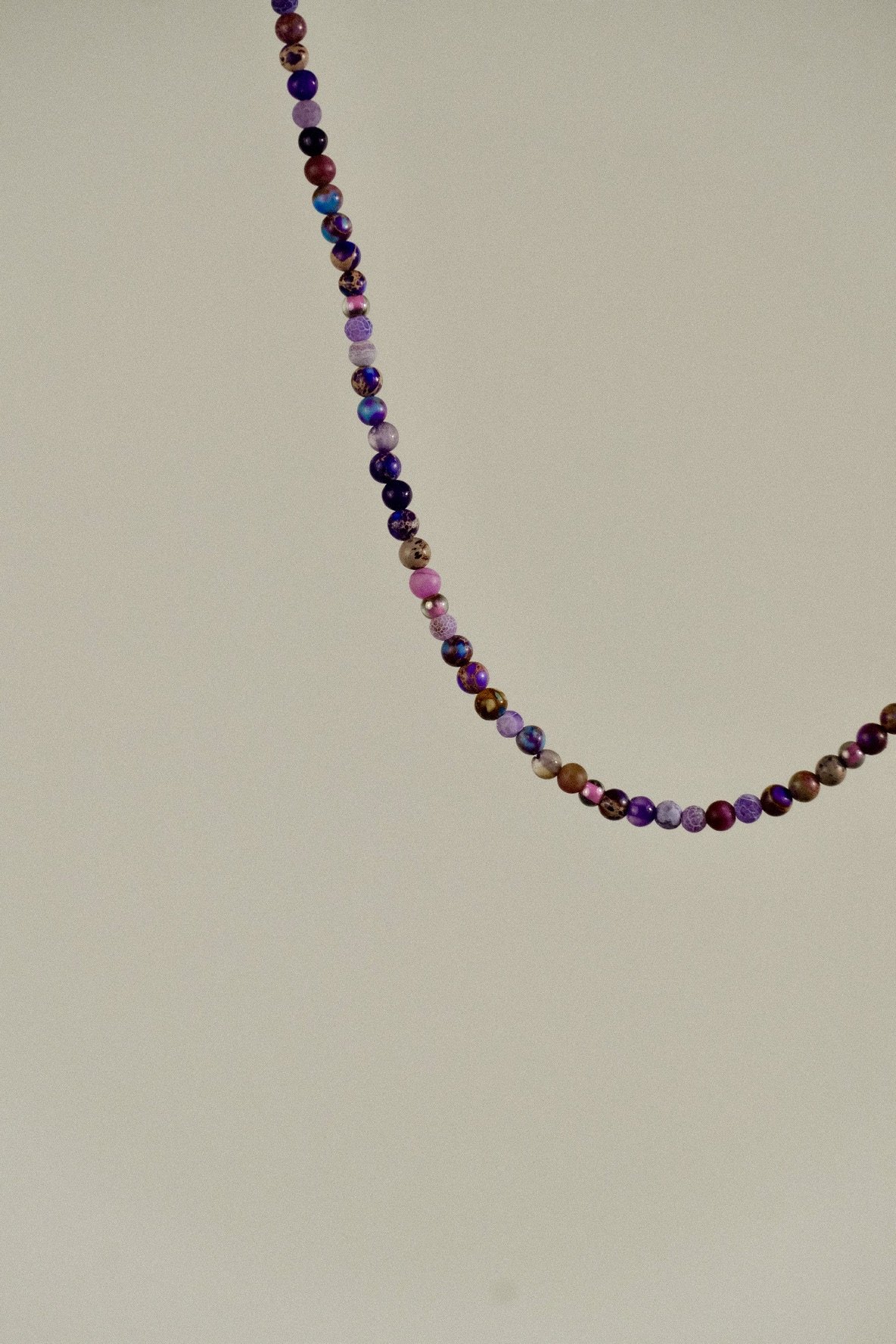 close up of the beads