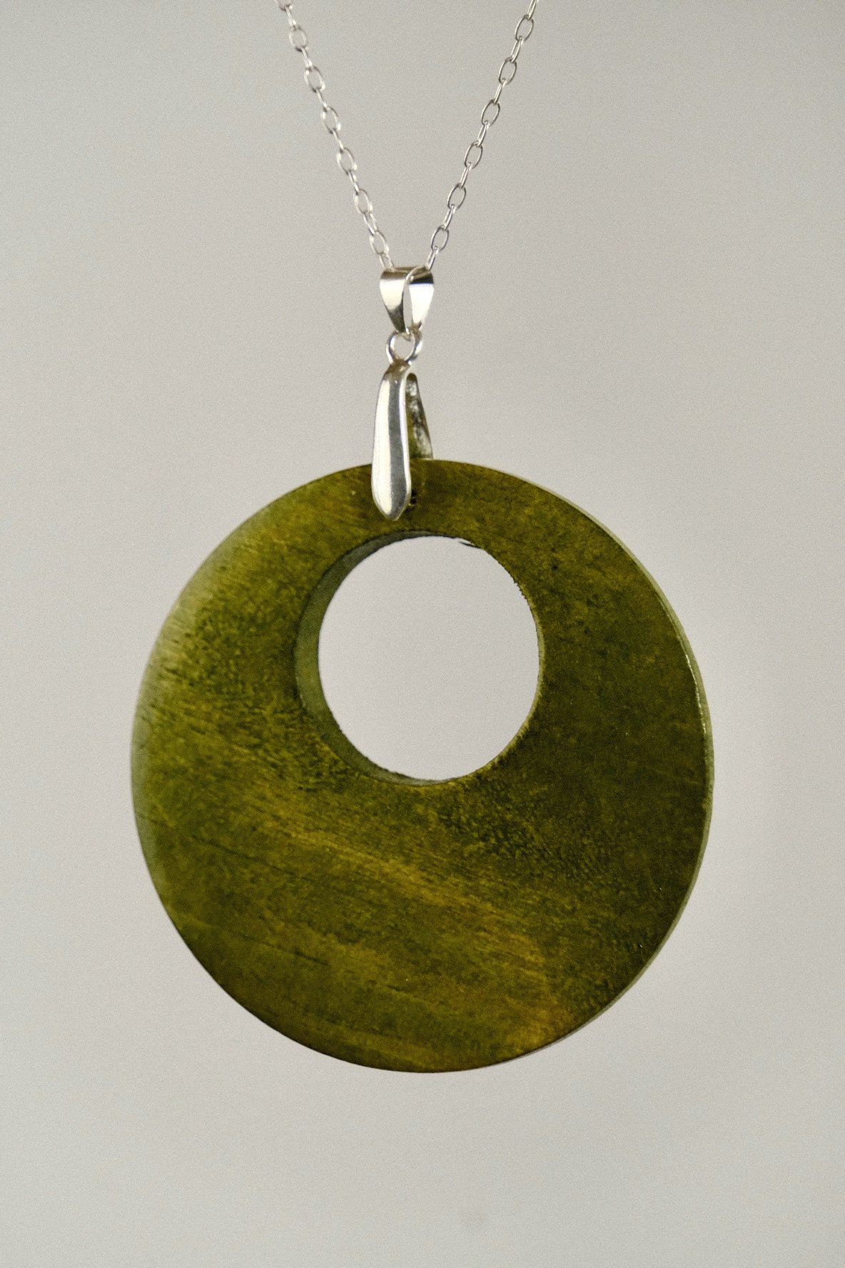 close up of the necklace
