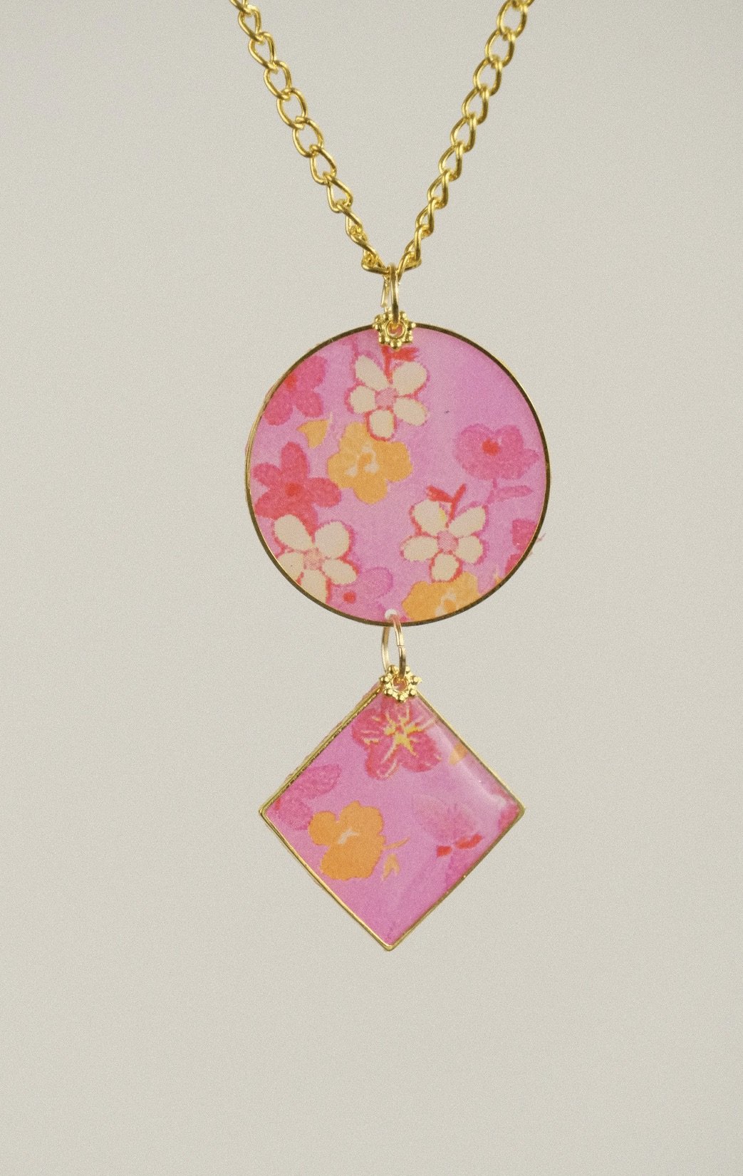 close up of the necklace