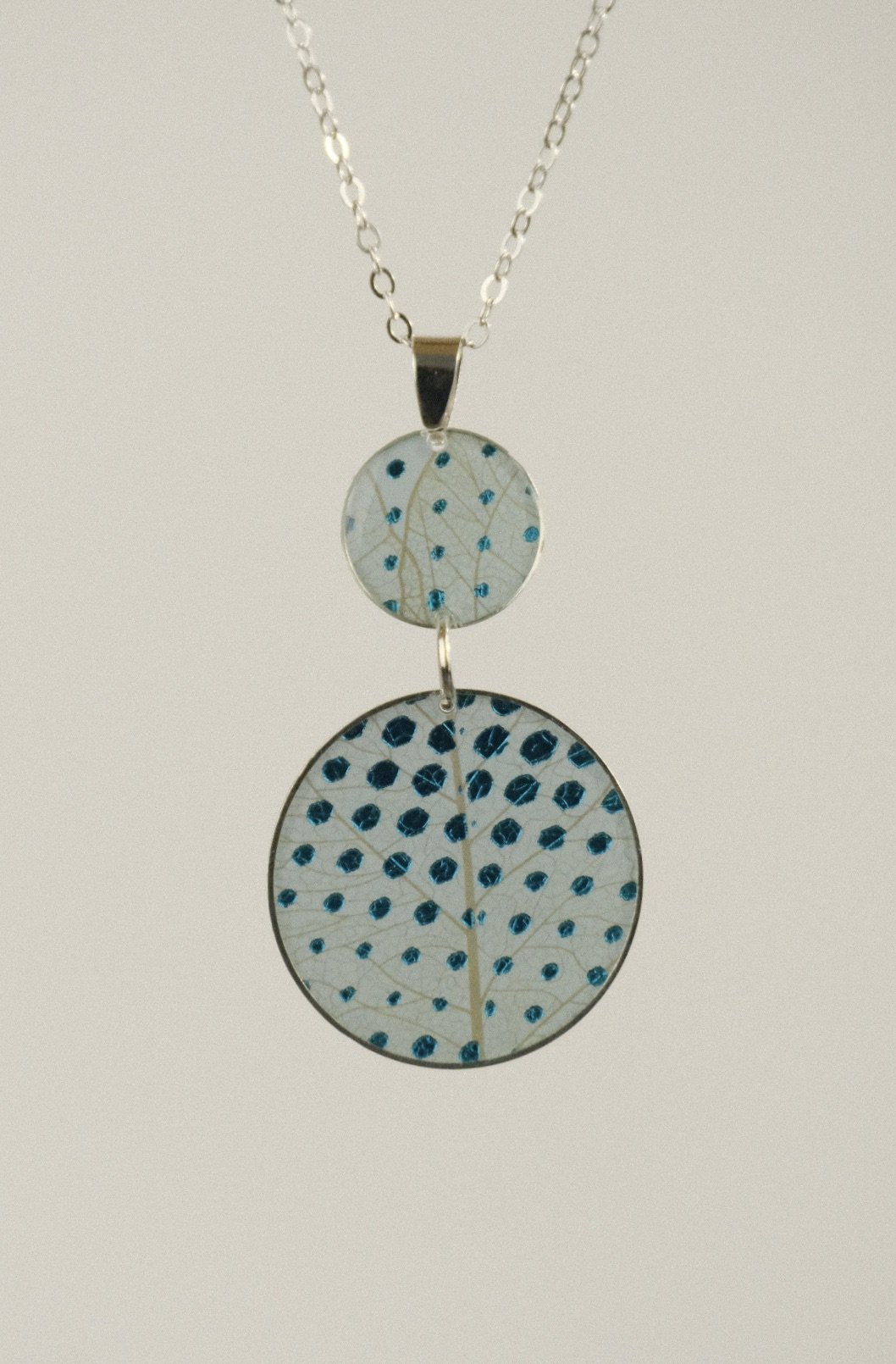 close up of the necklace