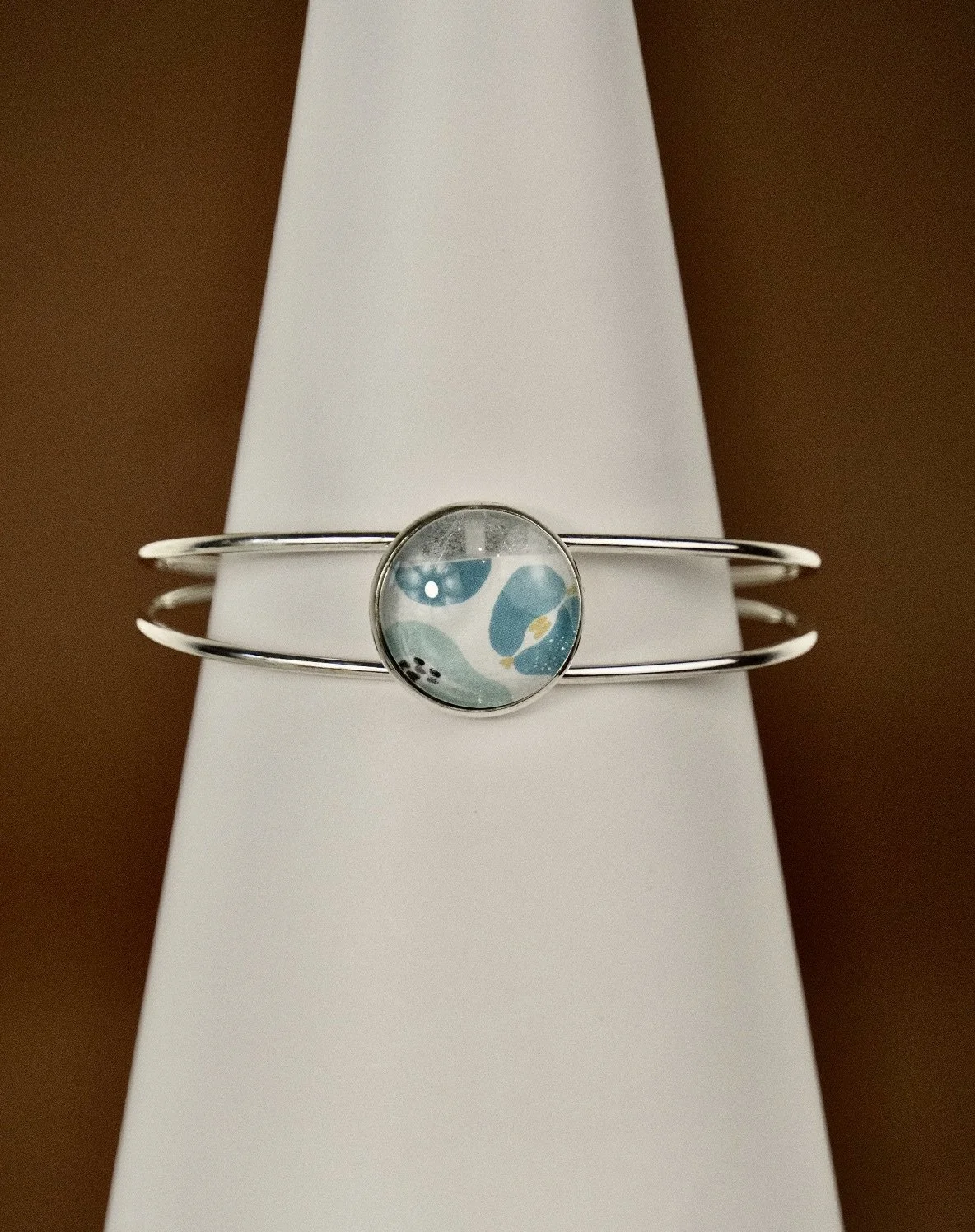 fruity turquoise cuff