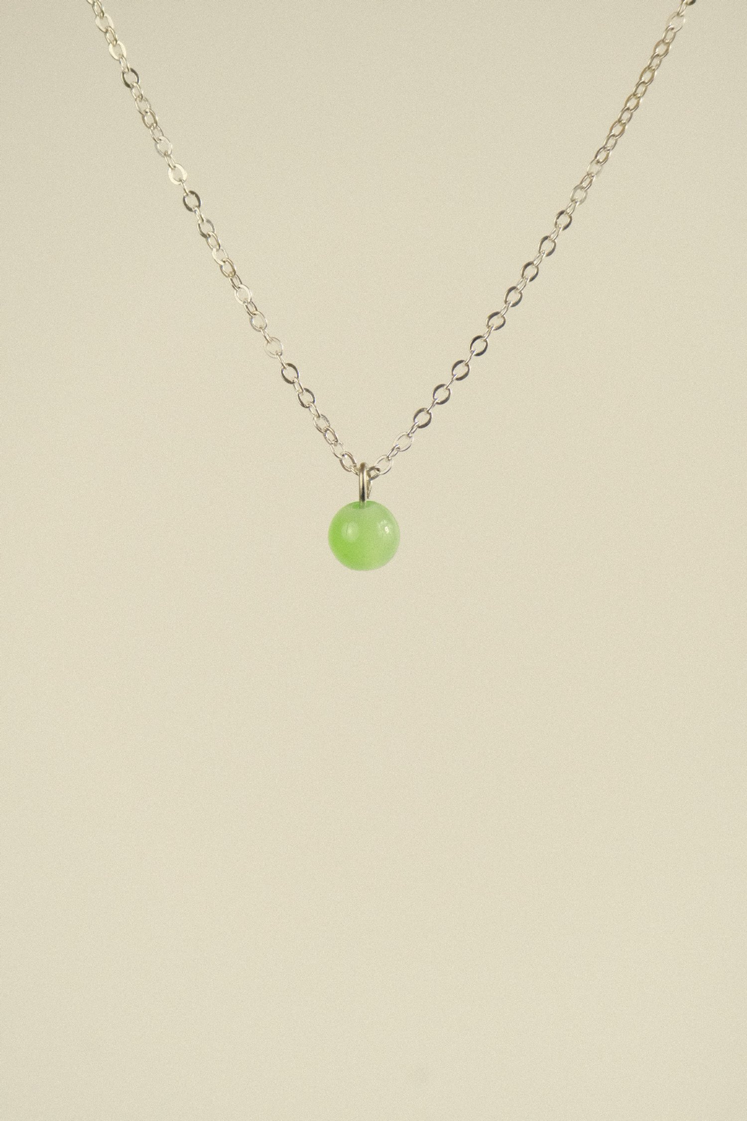 close up of the necklace