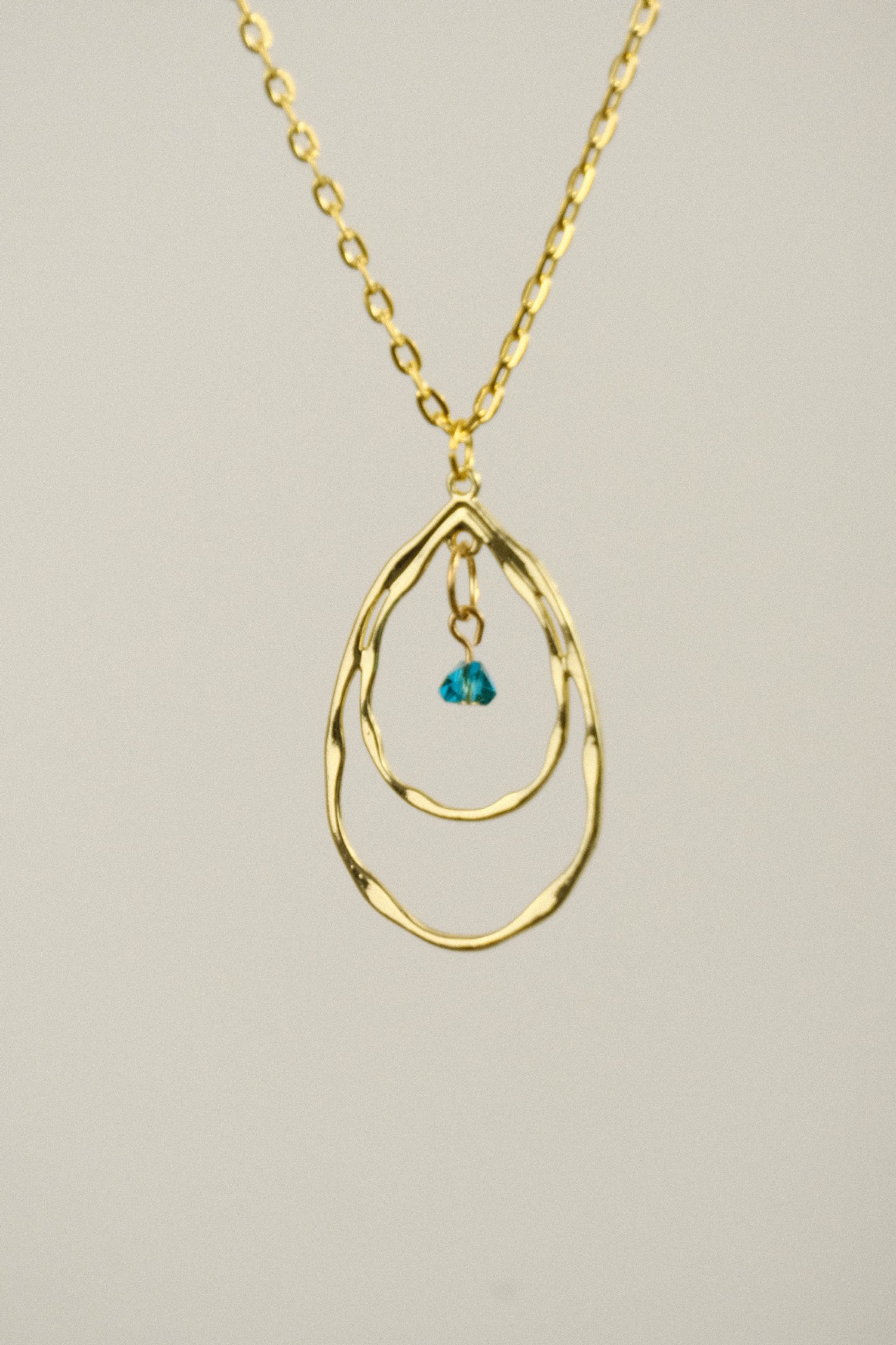 close up of the necklace