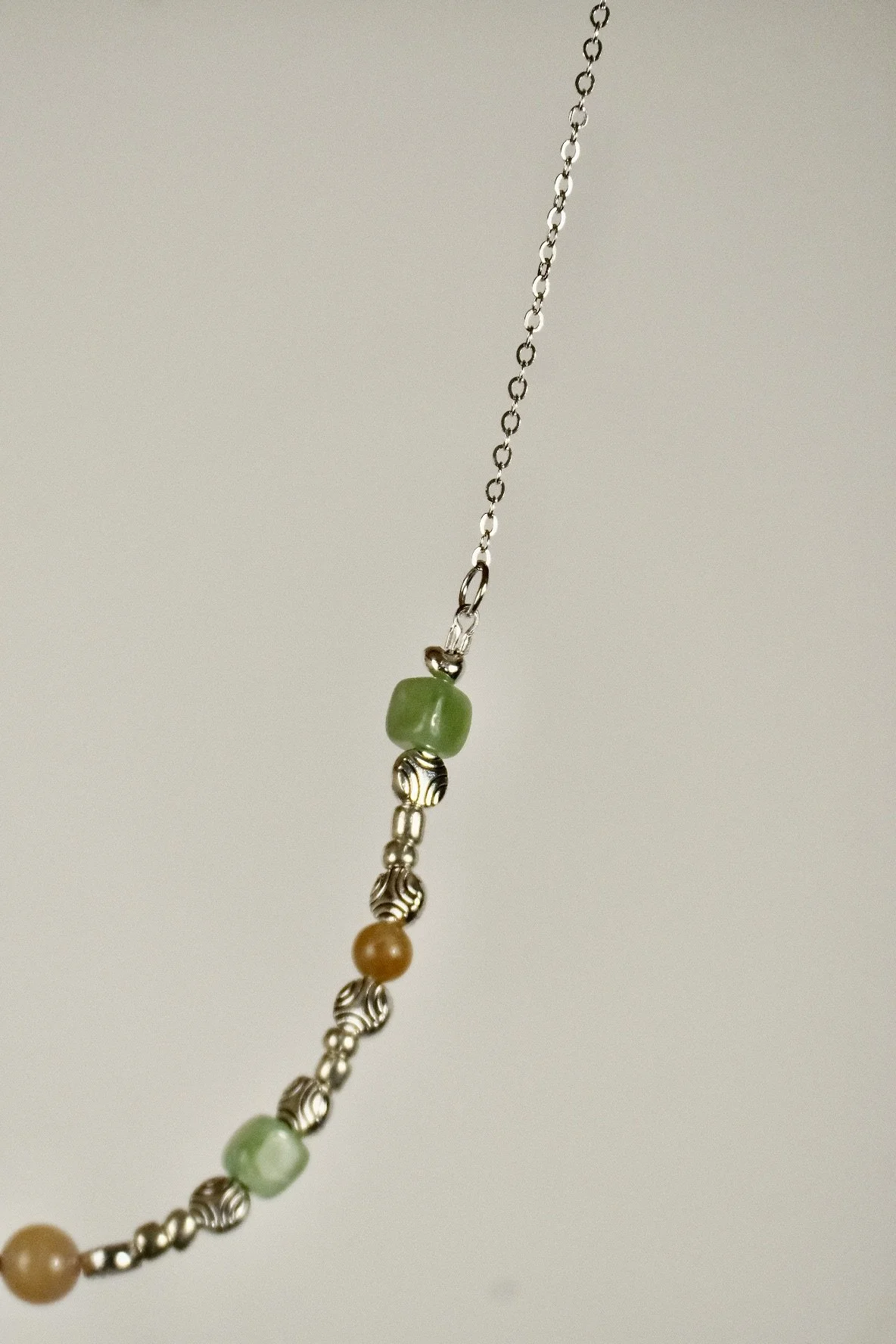orange and lime choker