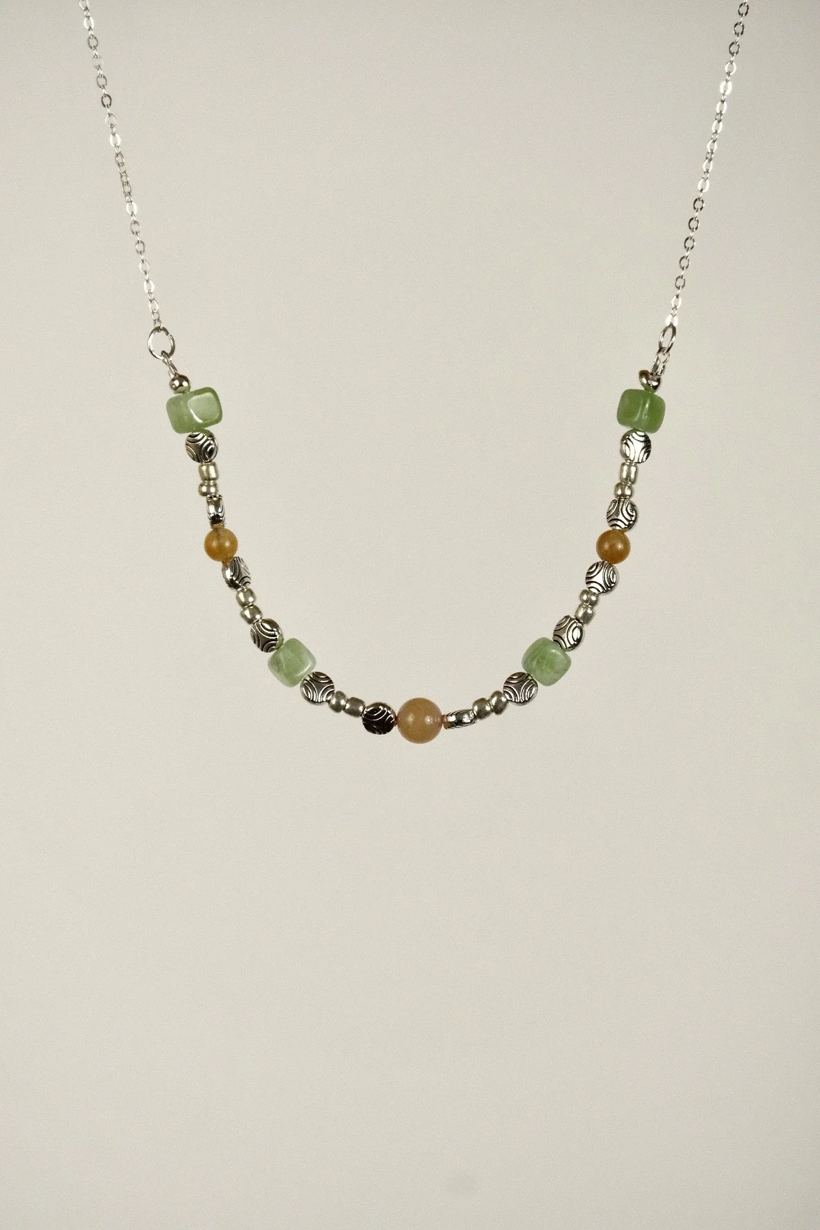 orange and lime choker