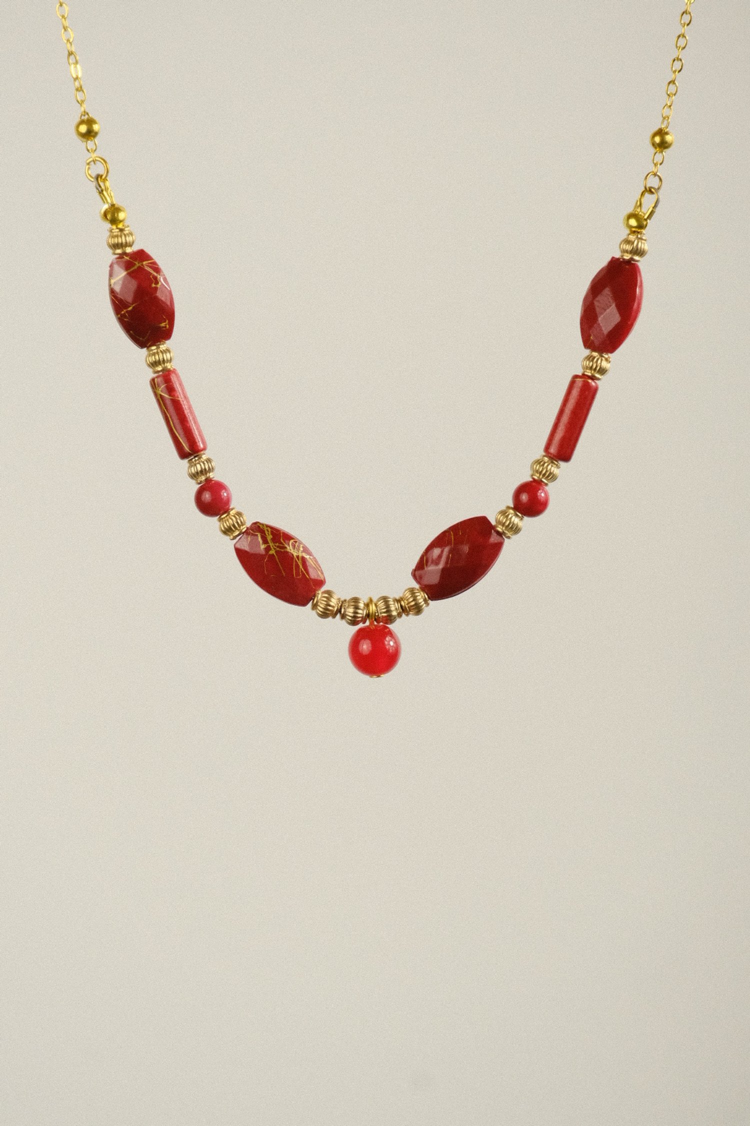 close up of the necklace