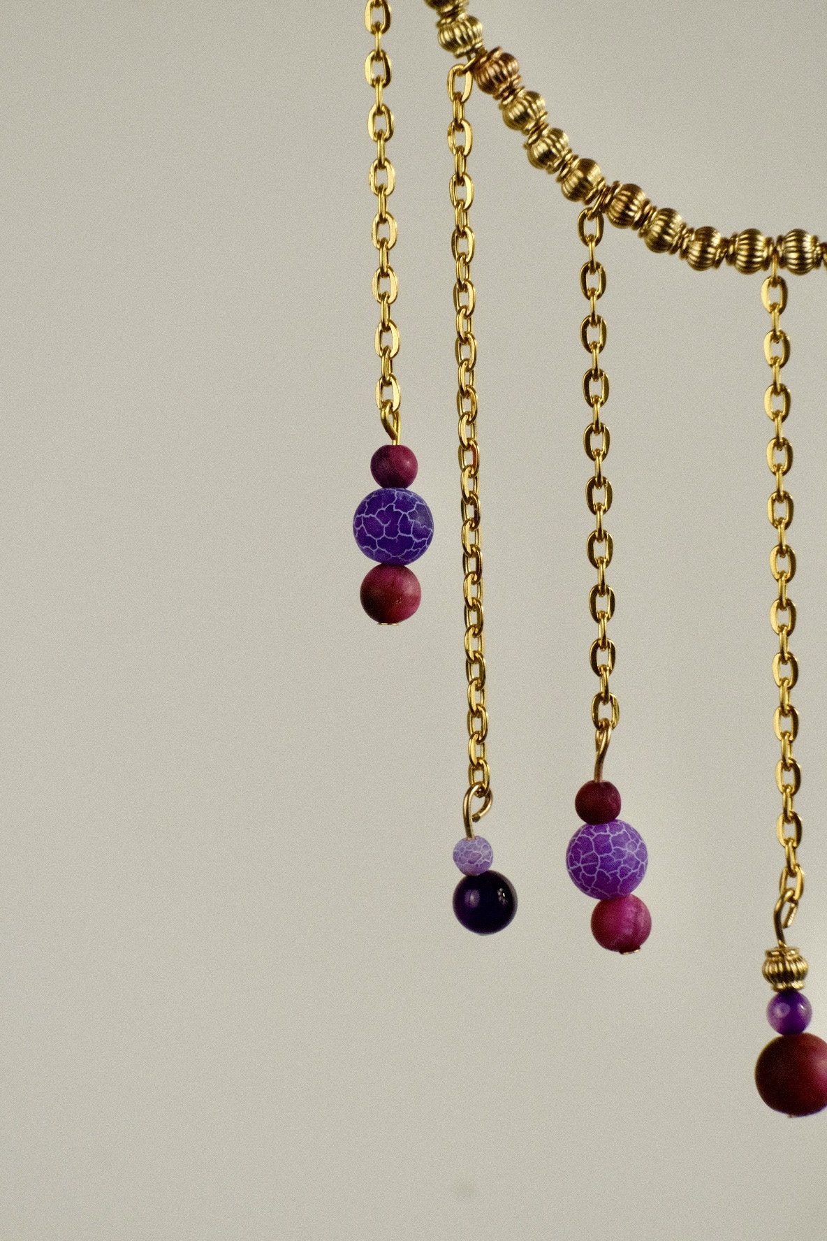 close up of the beads
