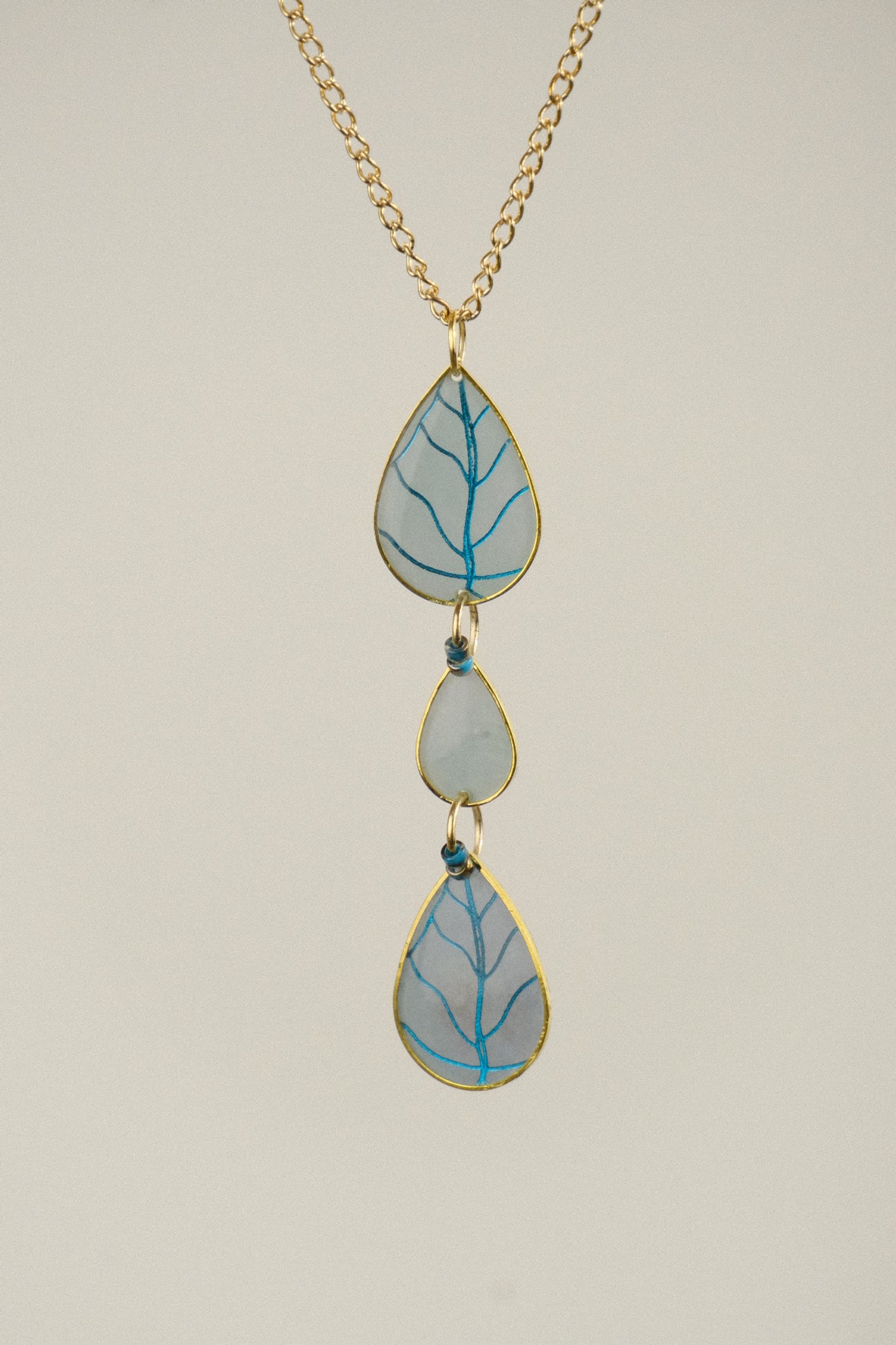 close up of the necklace