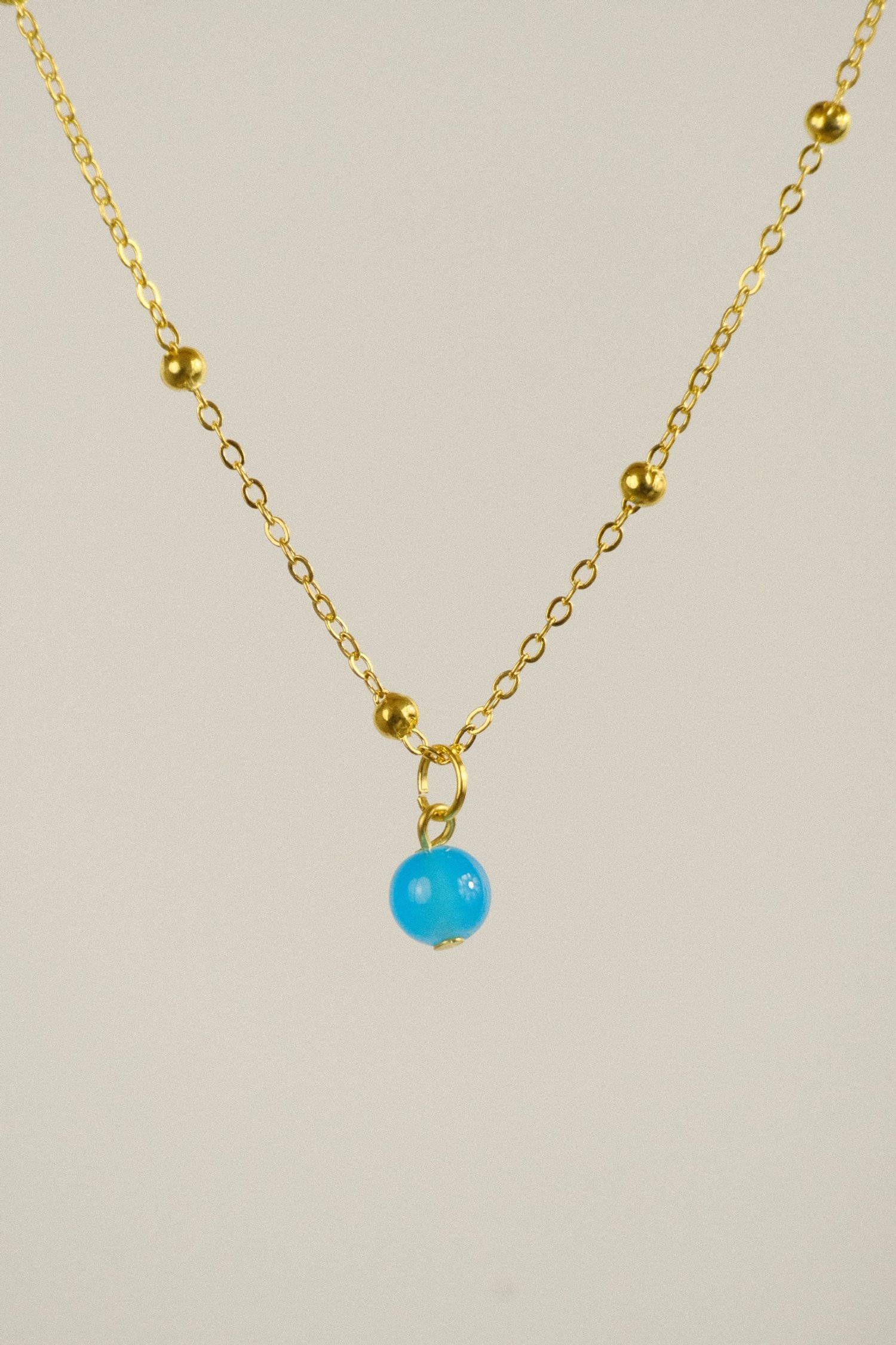 close up of the necklace