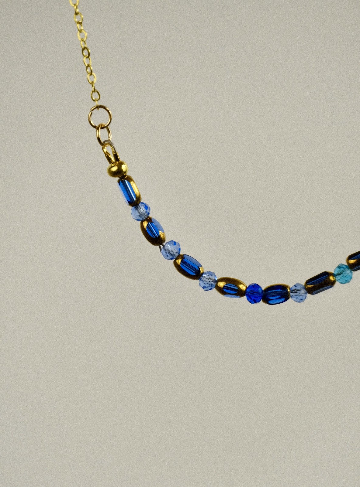 close up of the necklace