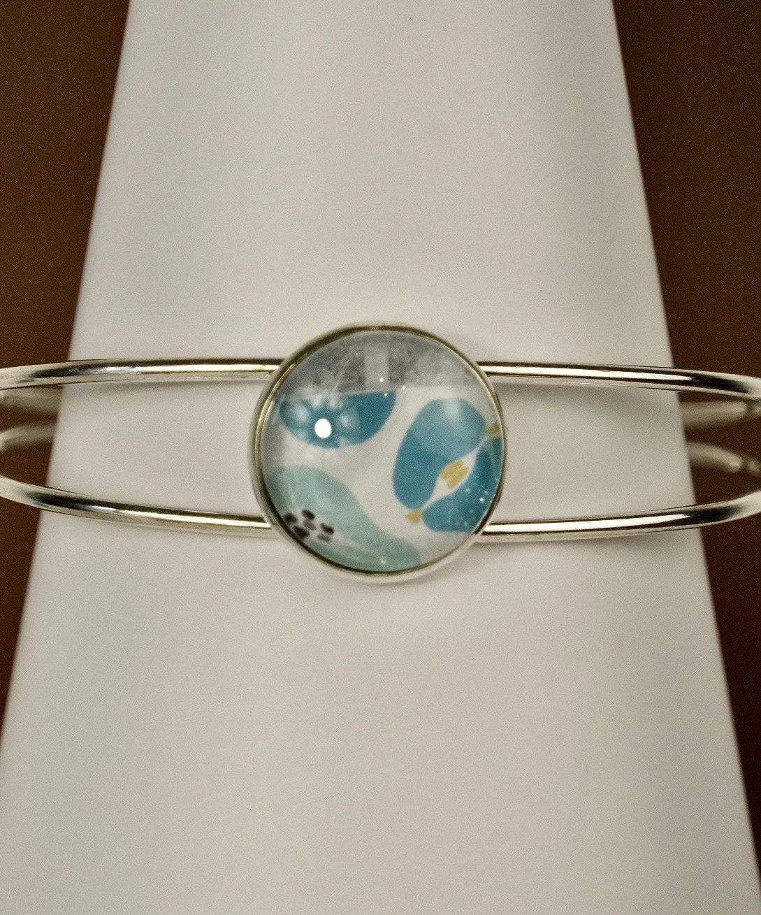 fruity turquoise cuff