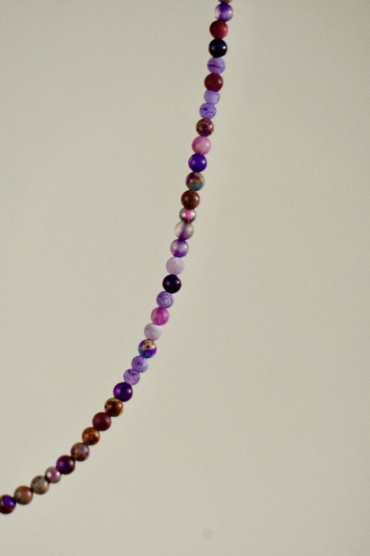 close up of the beads