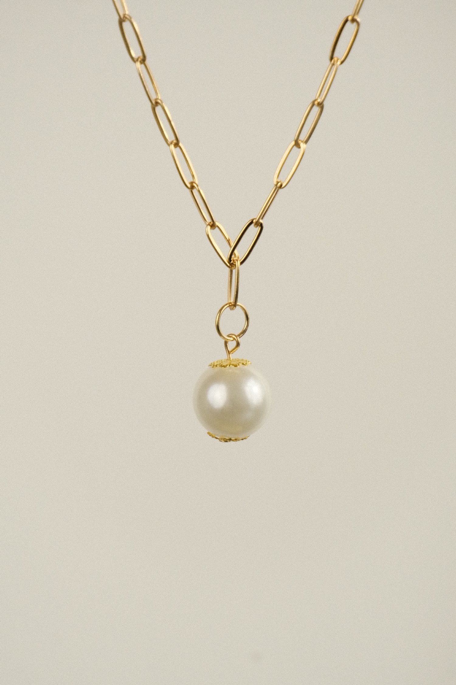 close up of the necklace