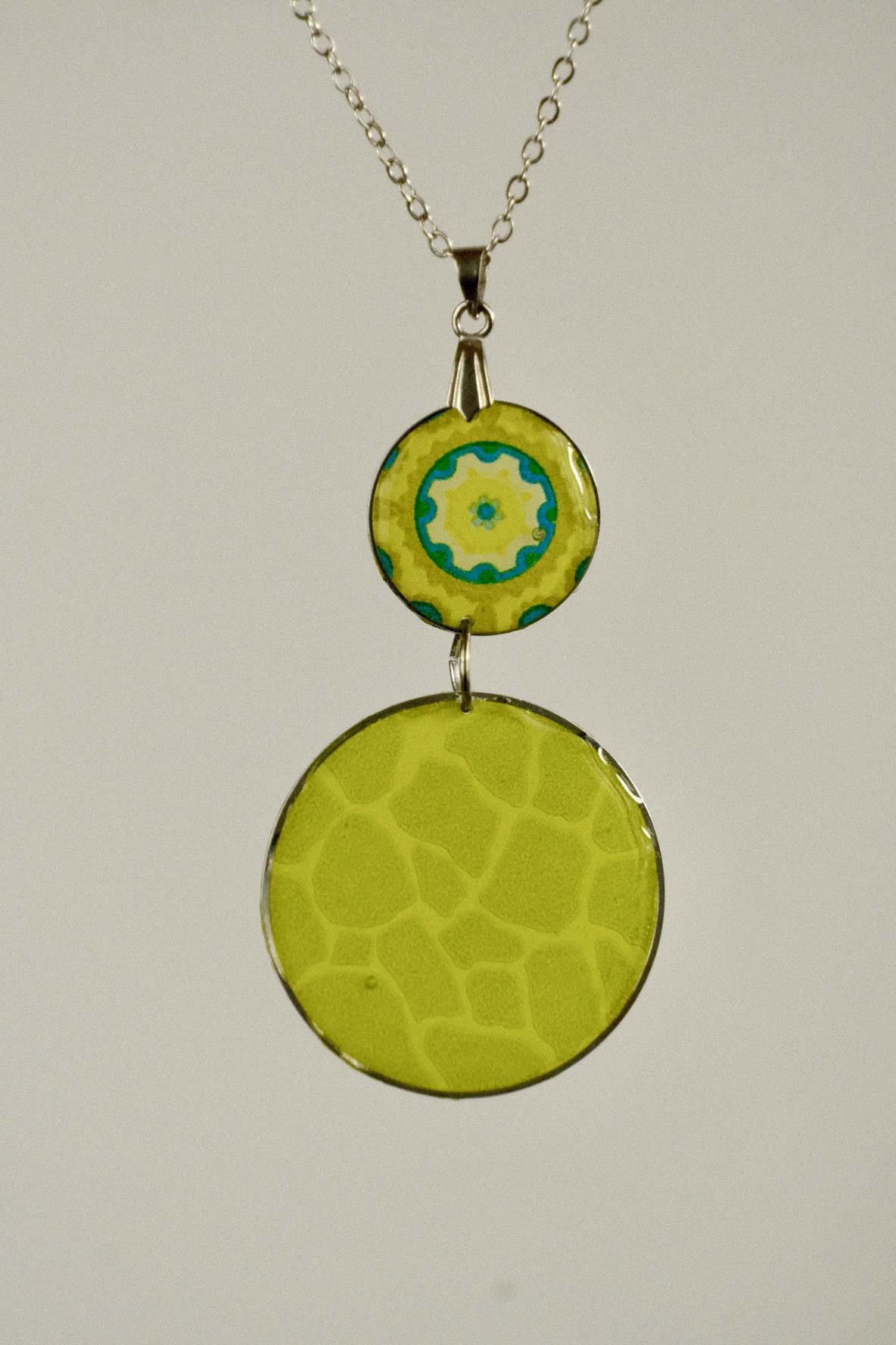 close up of the necklace