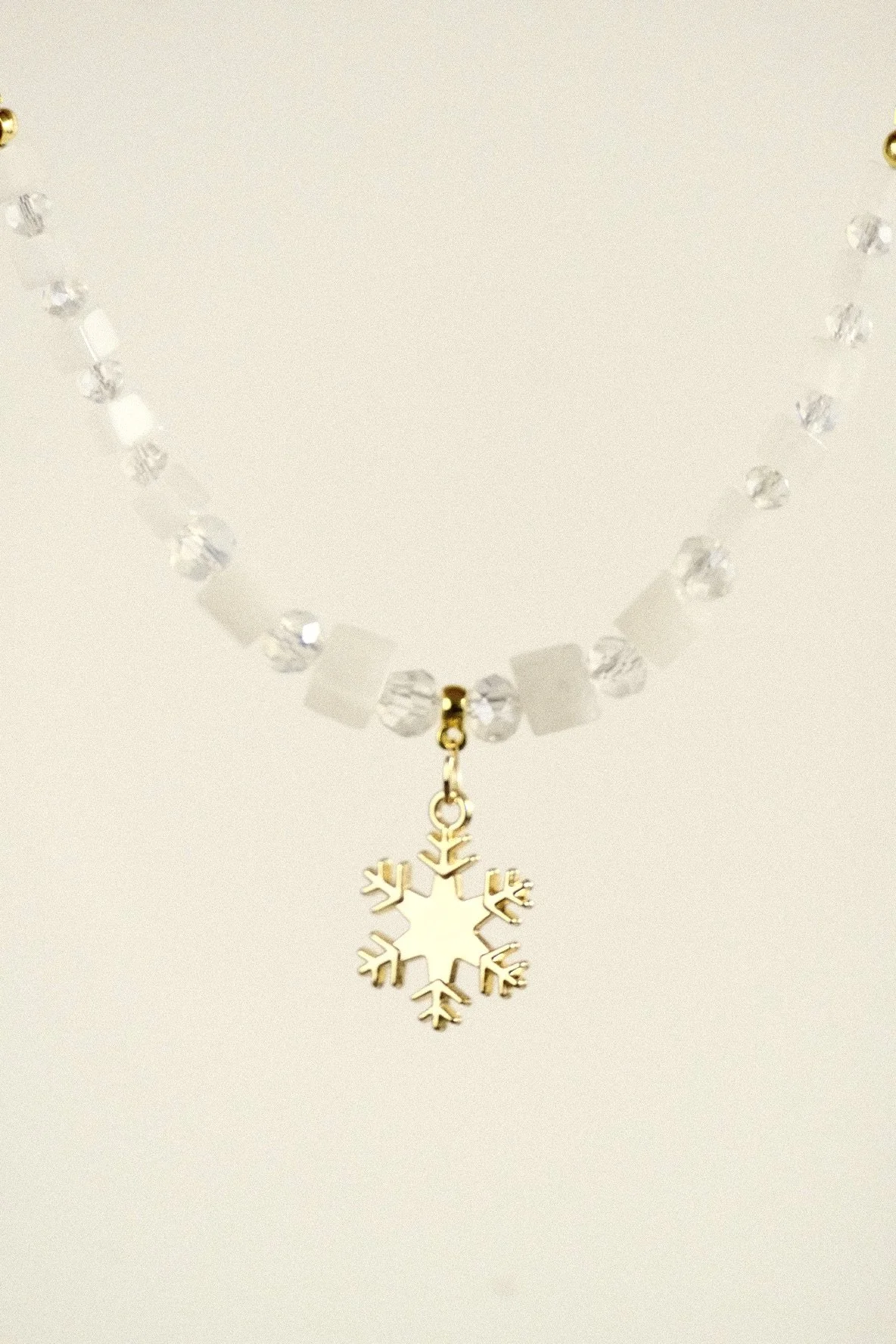 close up of the necklace