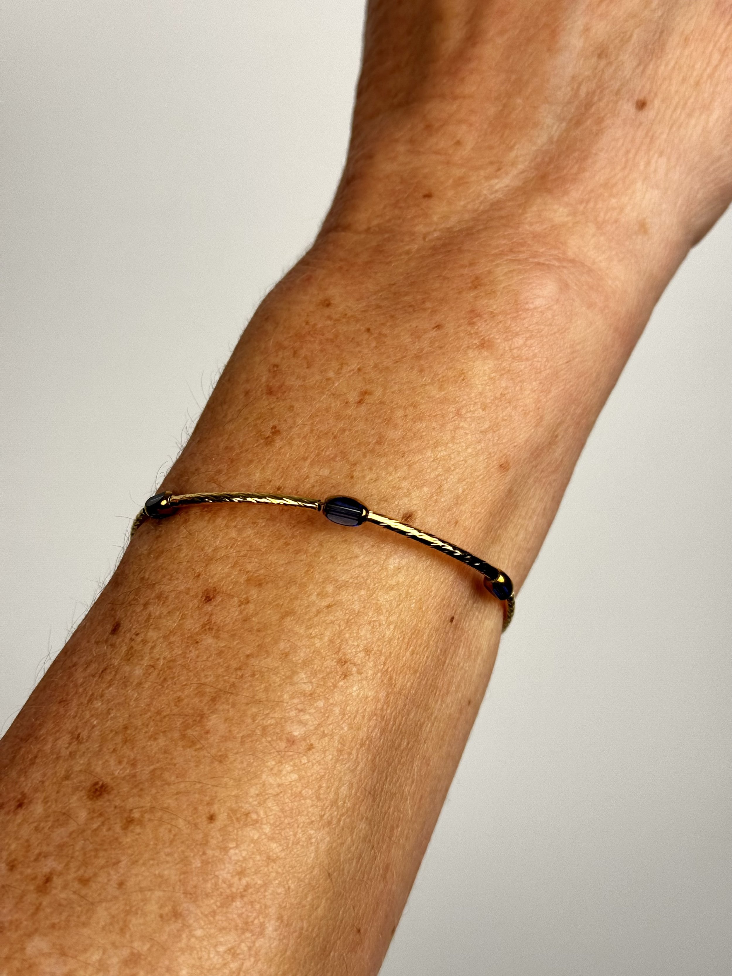 front worn view of the bangle