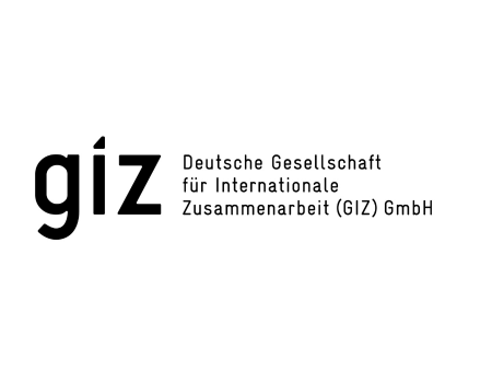 GIZ logo with the text 'Deutsche Gesellschaft für Internationale Zusammenarbeit (GIZ) GmbH'