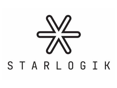 Logo featuring a stylized star or asterisk shape with the word 'STARLOGIK' underneath.