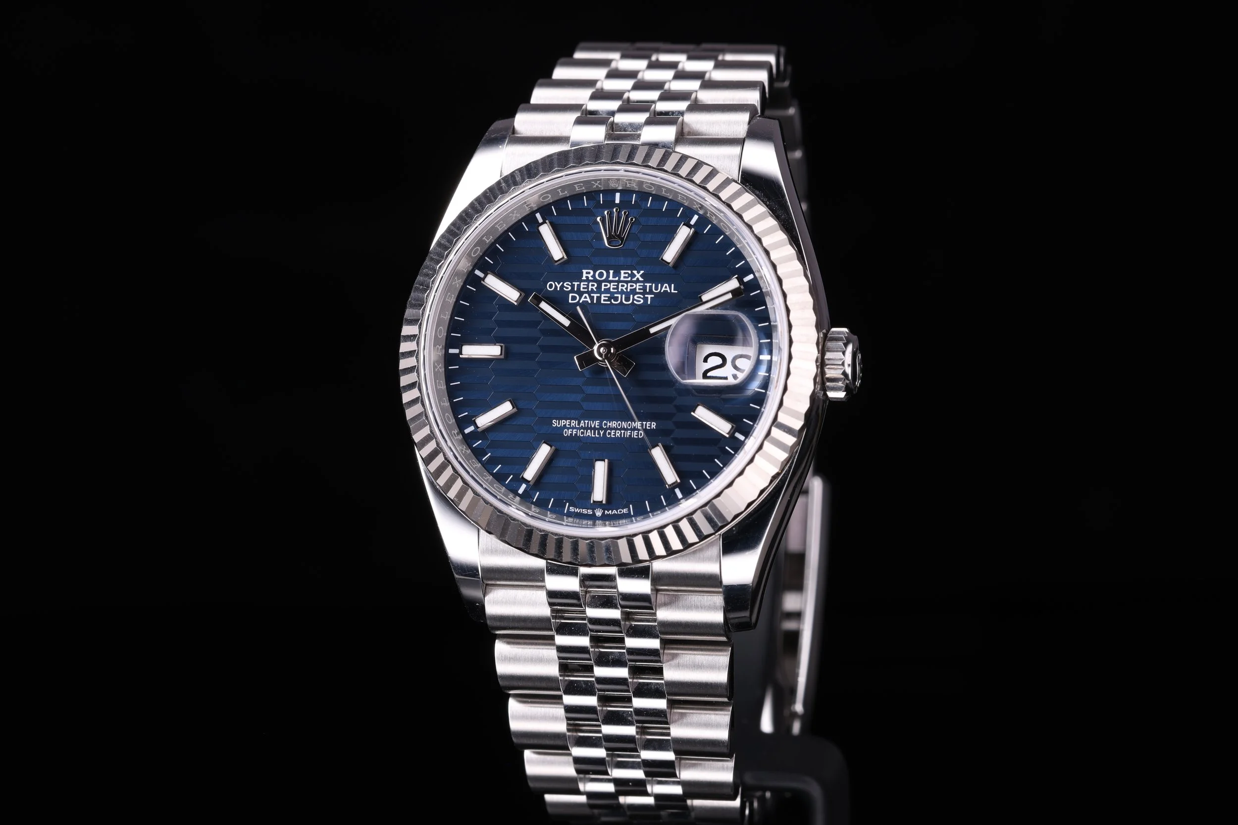 Rolex Datejust "fluted dial"