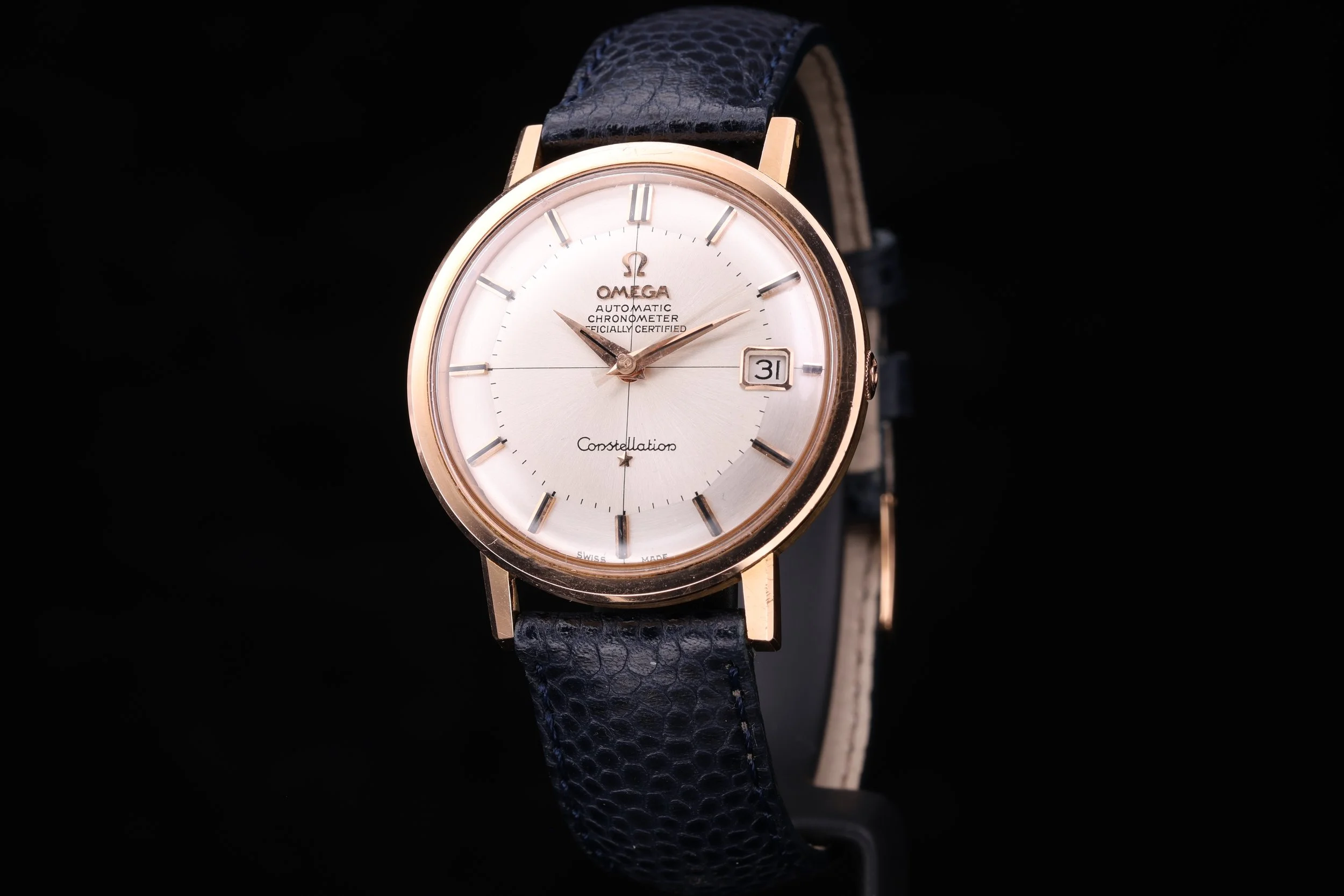 Omega Constellation Pie Pan 18k