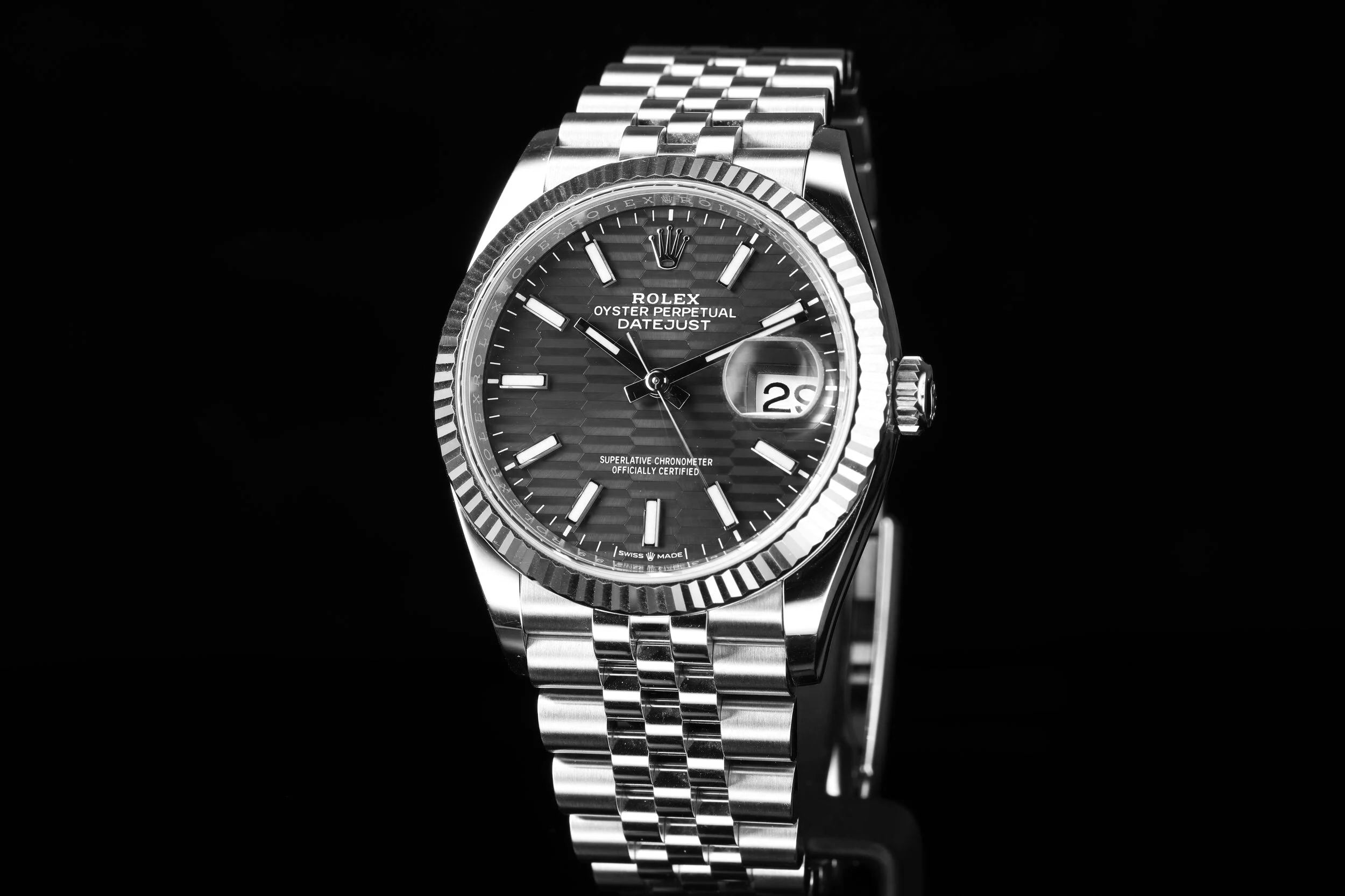 Rolex Datejust "fluted dial"