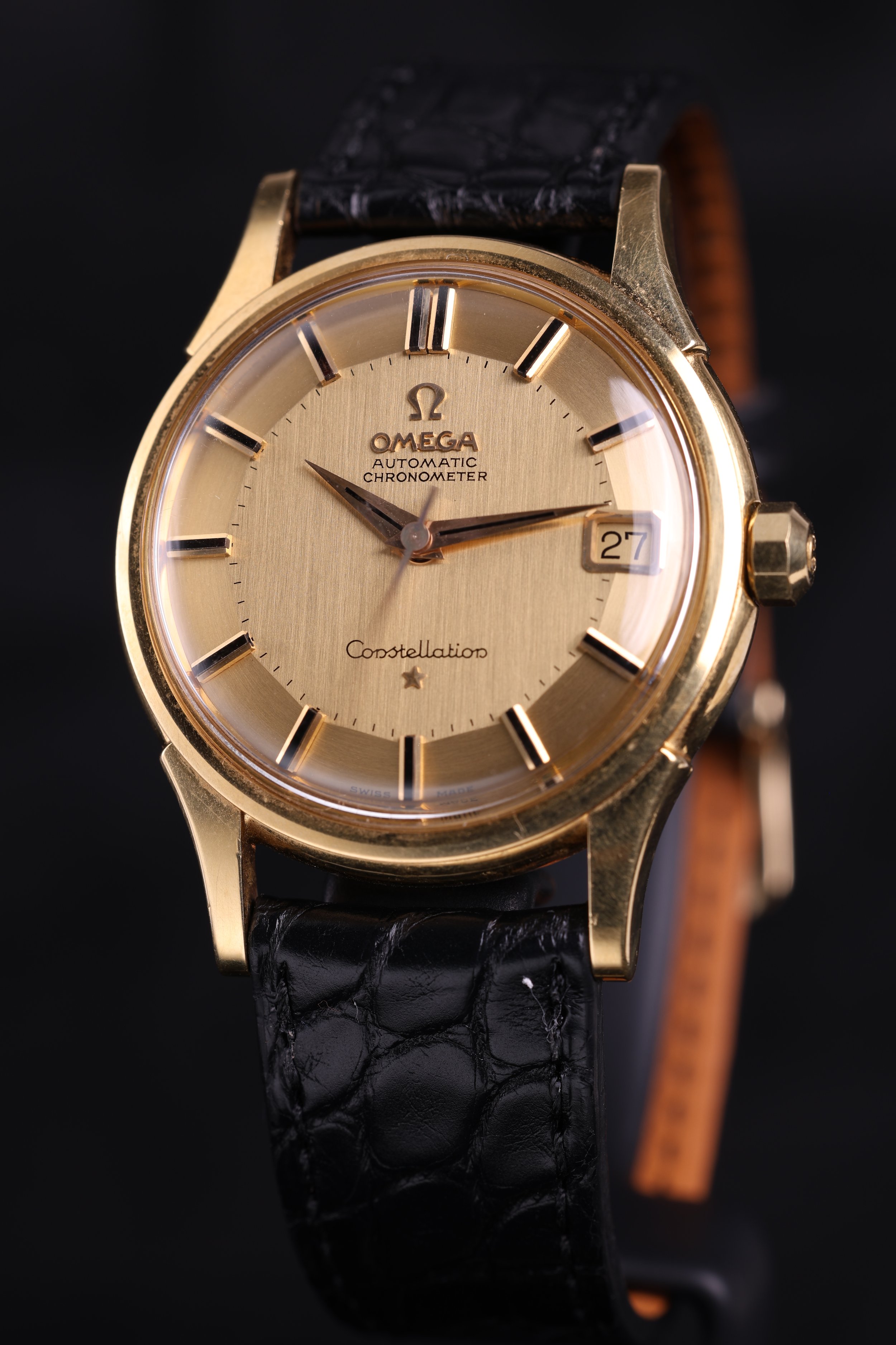 Omega Constellation Pie Pan 18k