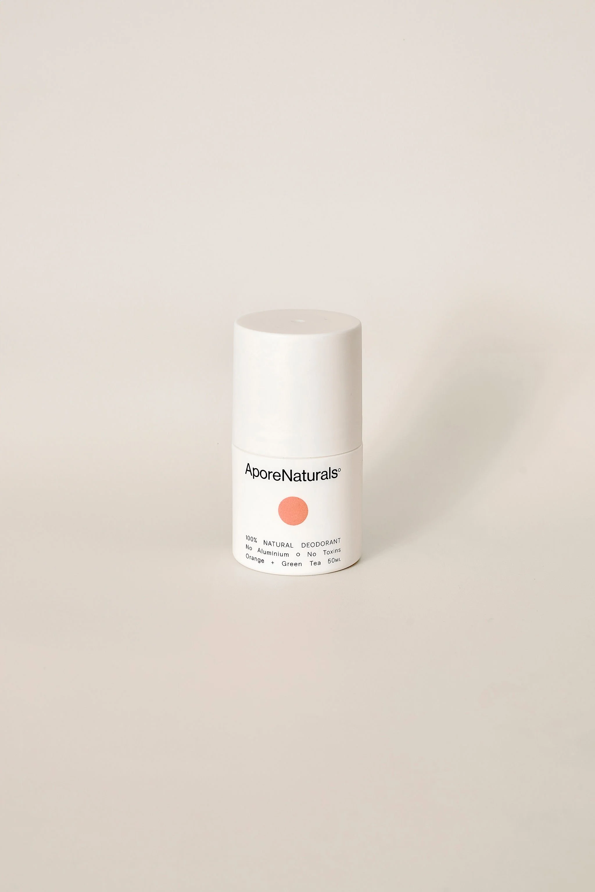 AporeNaturals Orange + Green Tea Deodarant