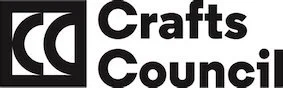 Crafts Council logo featuring a stylised in black