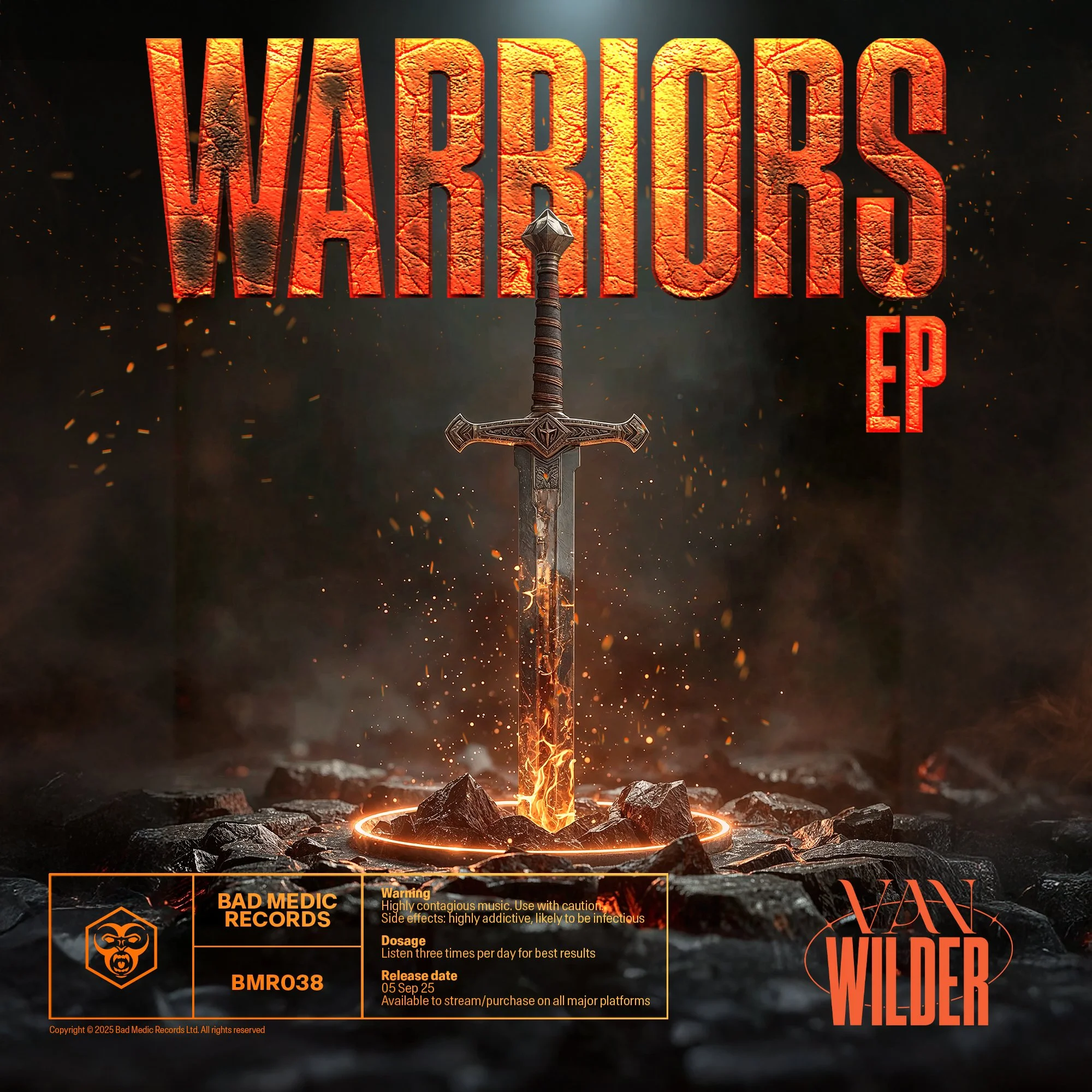 BMR038 - Van Wilder - Warriors EP