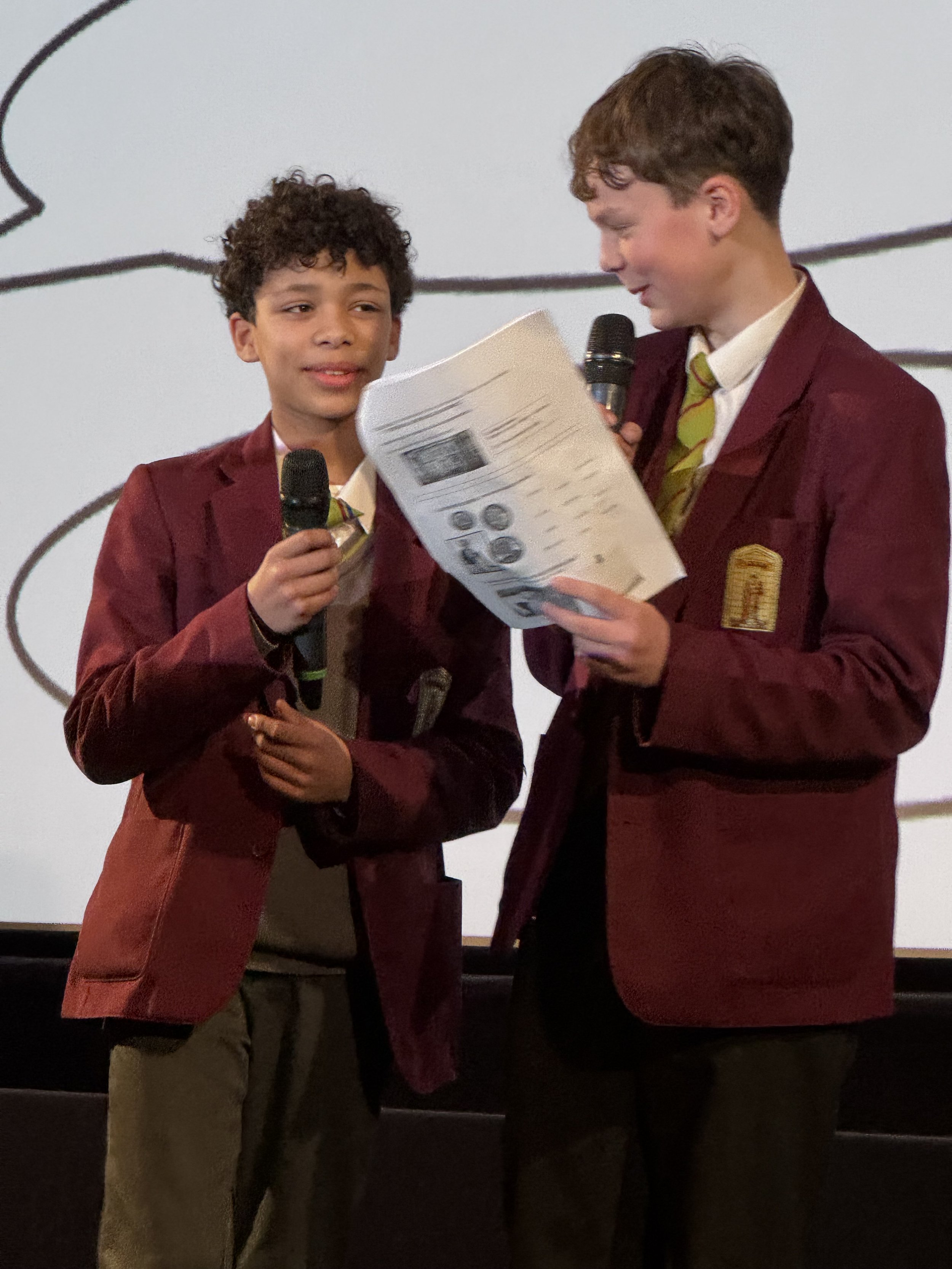 Year 8 Perform at the BFI&nbsp;