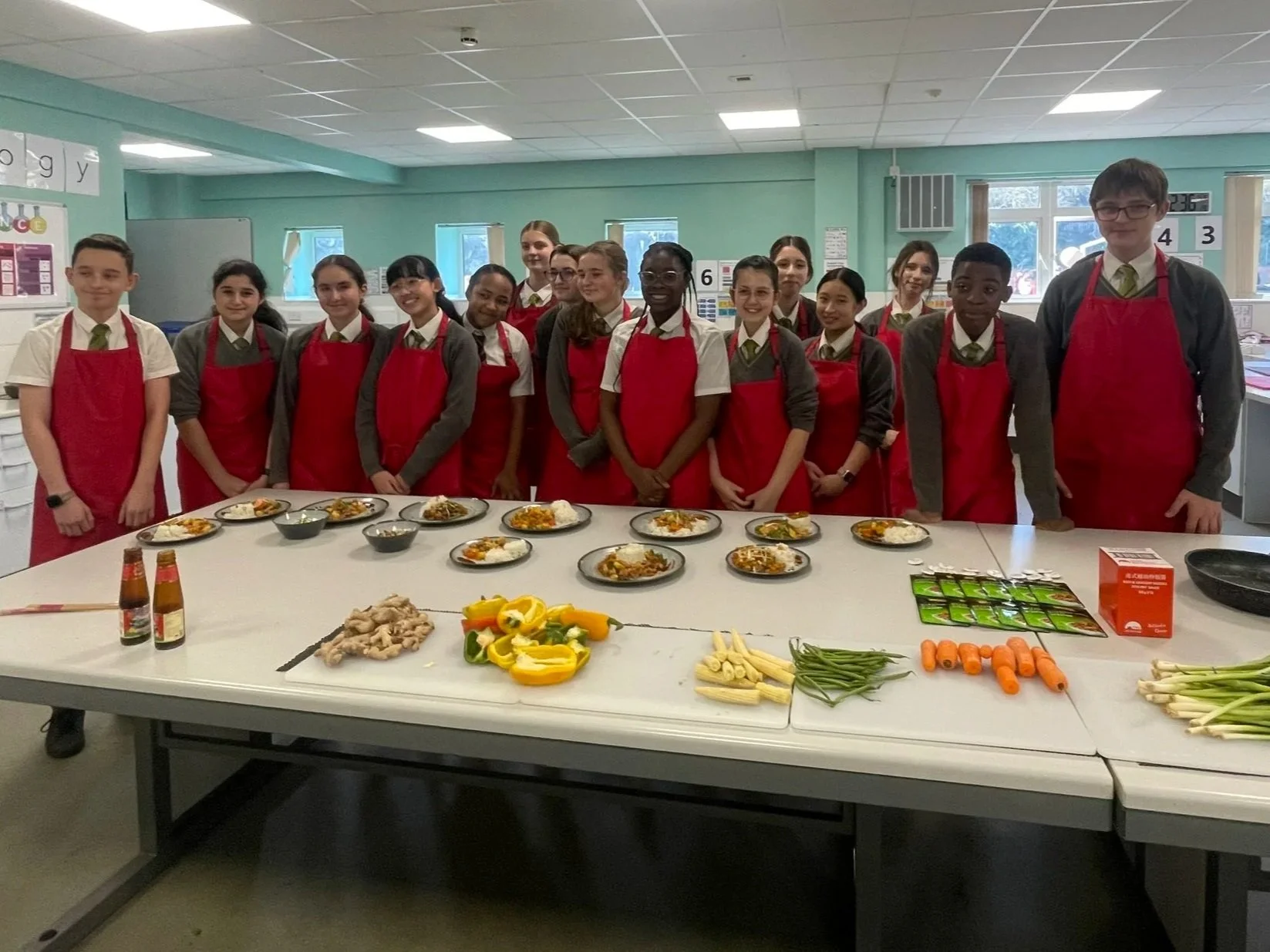 Chinese Cookery Workshop Inspires Year 8 and 9 Pupils&nbsp;