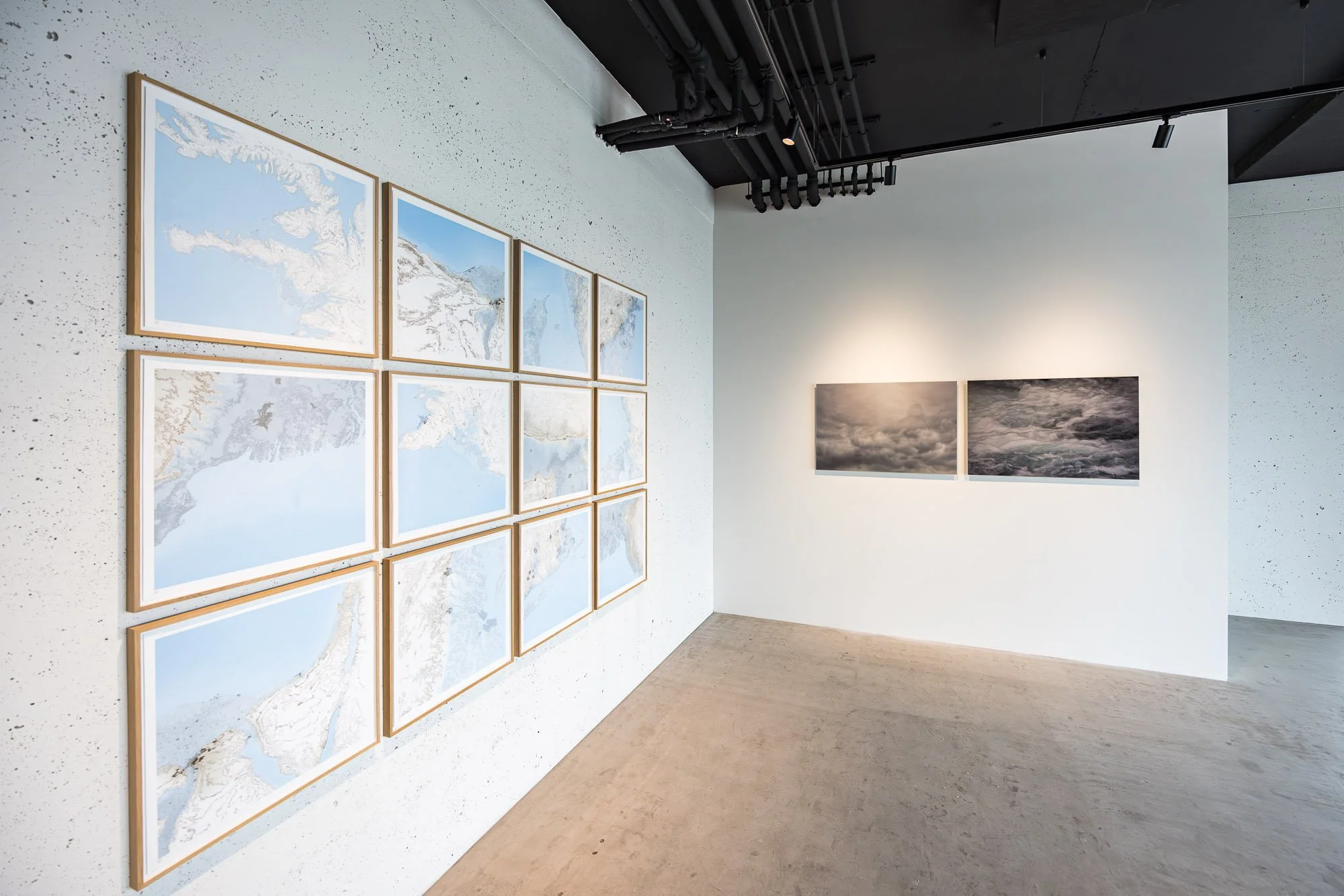Archival print on archival paper.
Dimensions: Each frame, 54,4 x
54,4 x 3 cm
Material of frames: natural oak,
massive, anti-glare glass
Works from the series have been shown at
International Print Center, New York, National
Gallery of Iceland, and
