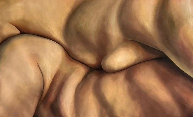 Hold. Oil on canvas, 45 x 75 cm