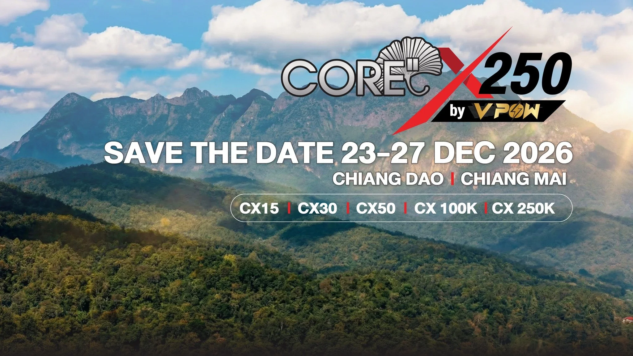 🇹🇭 Core X250 Ultra Trail X30k &amp; X50k