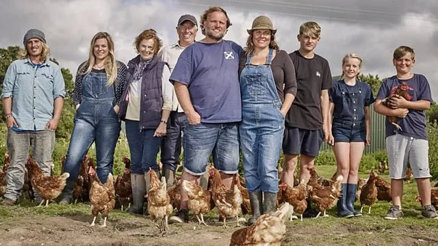 Family run Sussex farm for free range organic eggs.