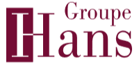 Logo du groupe Hans, texte en français
