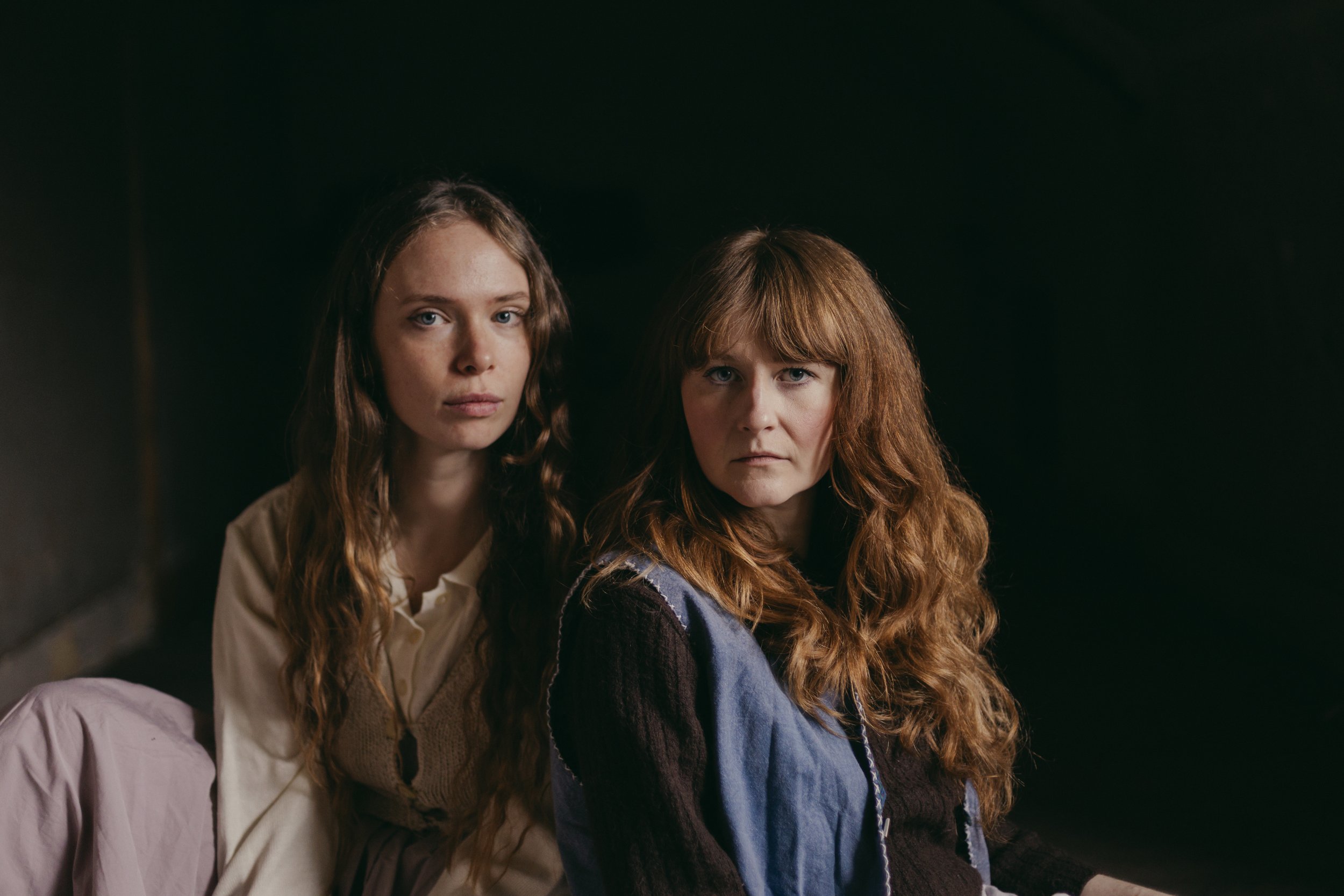 Knit Your Own Boyfriend shoot - Laura Brady and Eleanor Roberts by Milla Lewis