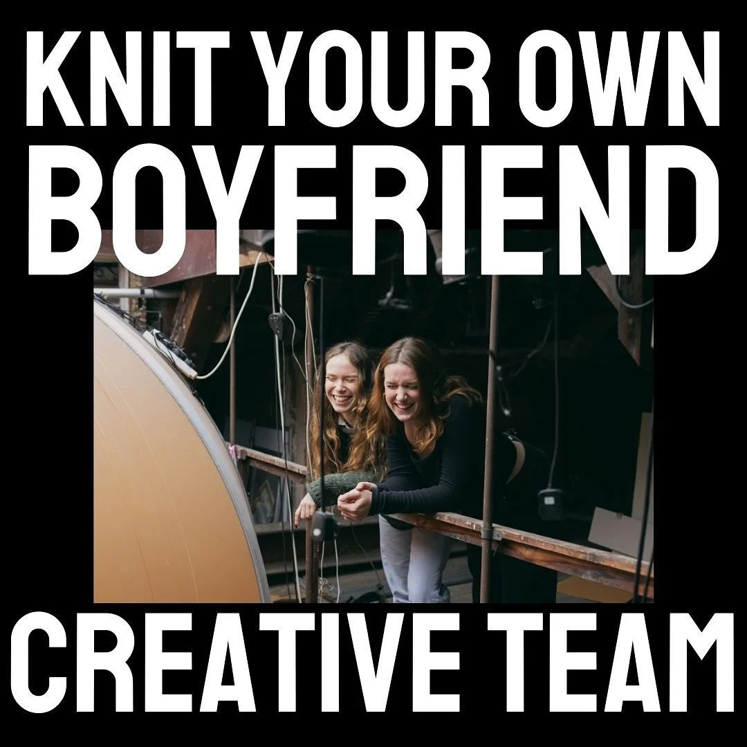 🔥CREATIVE TEAM ANNOUNCEMENT🔥

Hold on to your socks. They&rsquo;re about to be blown off by the creative team on Knit Your Own Boyfriend WIP

🧢 @maddycorner 
✍️ @eleanorroberts
🖌️ @cara_vans 
📽️ @haveyoulostme 
🎧 @kearbella 
💃 @adigortler 
🧙&