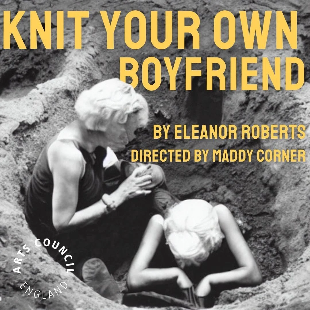 📣Here it is! 📣 Slime and Pies&rsquo; next project is the ACE-funded R&amp;D of Knit Your Own Boyfriend, written by @eleanorroberts and directed by @maddycorner. 

EVEN BETTER. At the end of the R&amp;D we are sharing our work through 3 WIP shows at