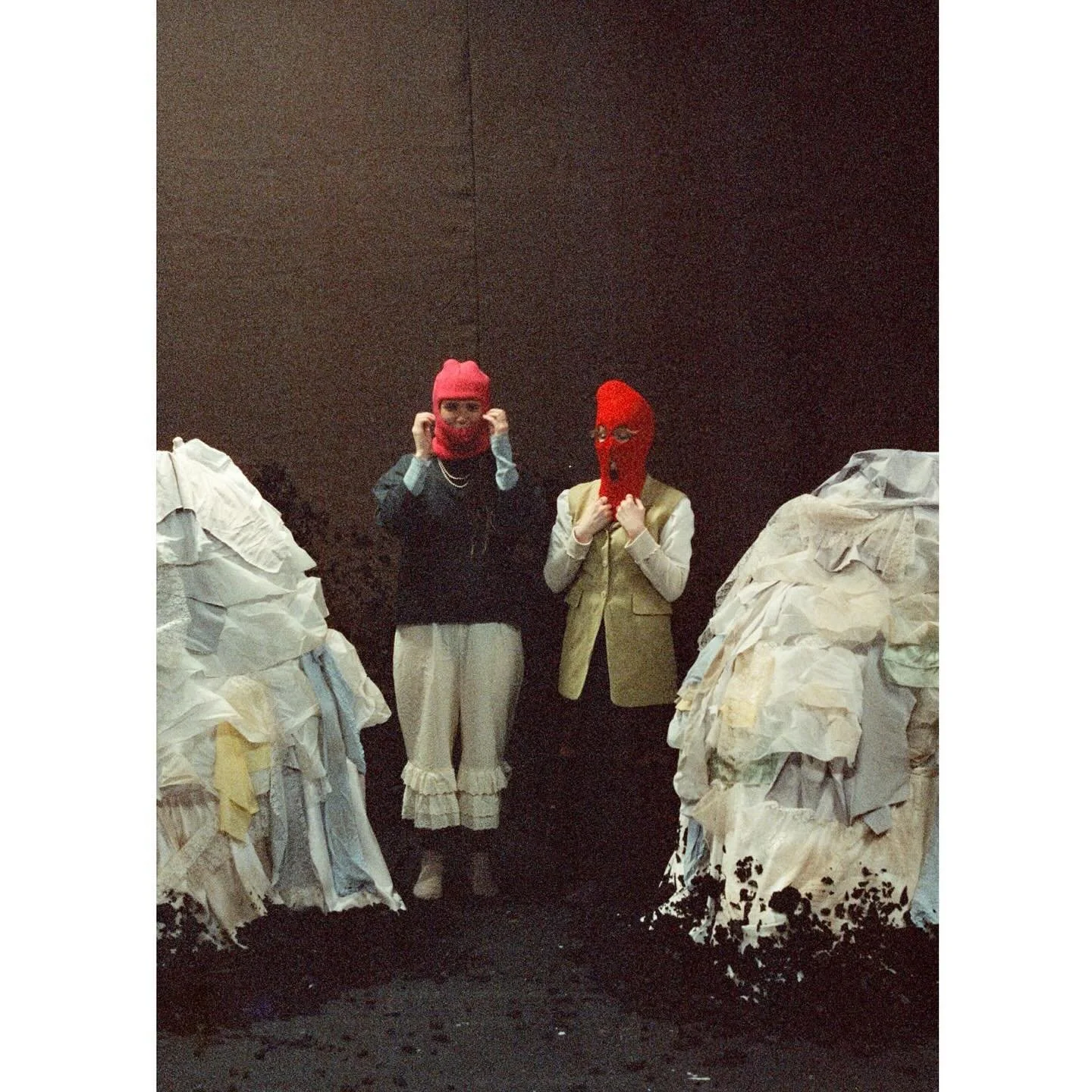 Thank you to everyone who joined us for the WIP shows of Knit Your Own Boyfriend 🧶

For the last two weeks, we have been developing the production with the primary aim of creating an exciting, accessible language of creative captioning embedded in e