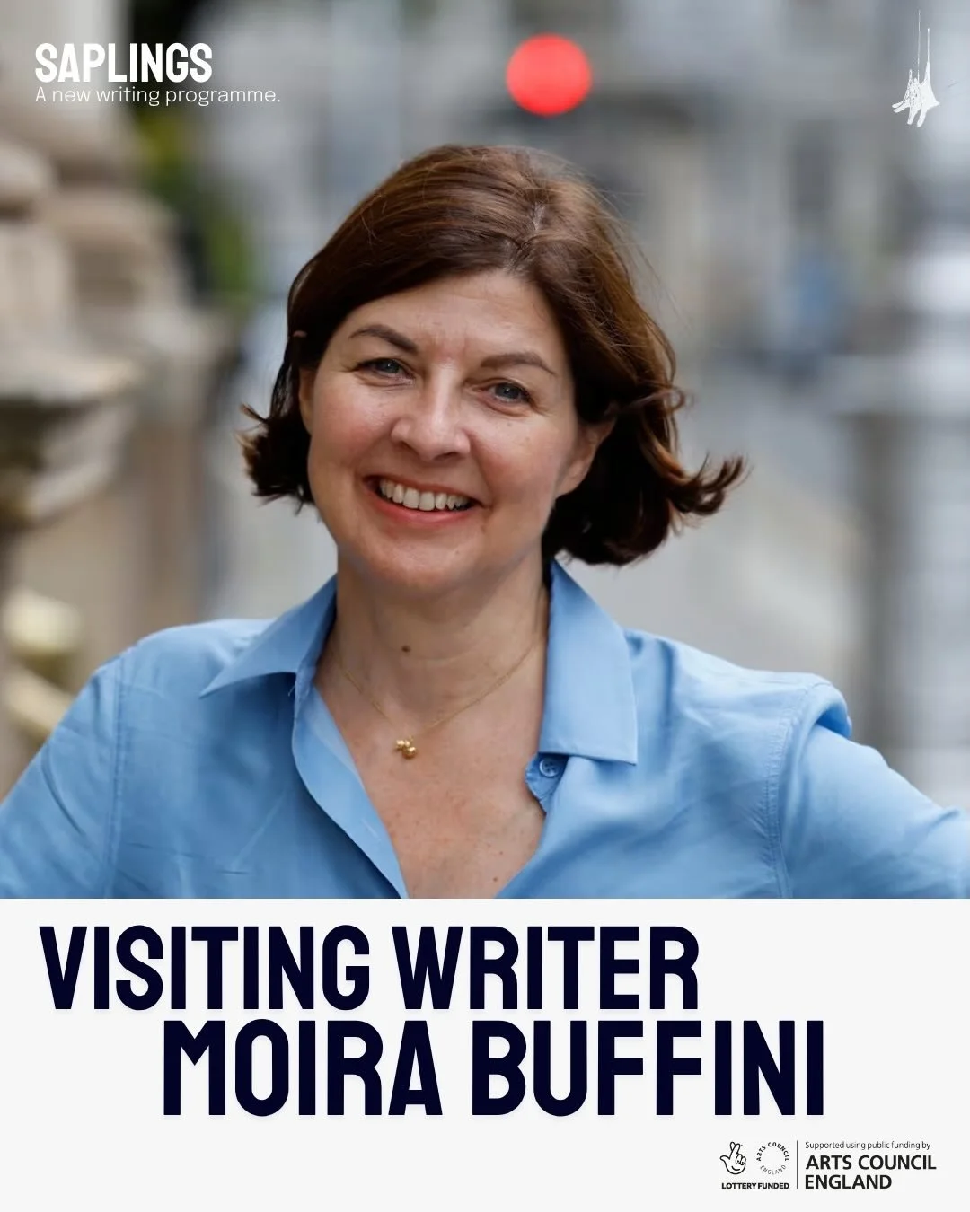 We had our second visiting playwright on the Saplings programme on Wednesday evening. 

The legendary Moira Buffini passed on some wonderful pearls of wisdom to our writers. 

Thank you so much for joining us Moira!