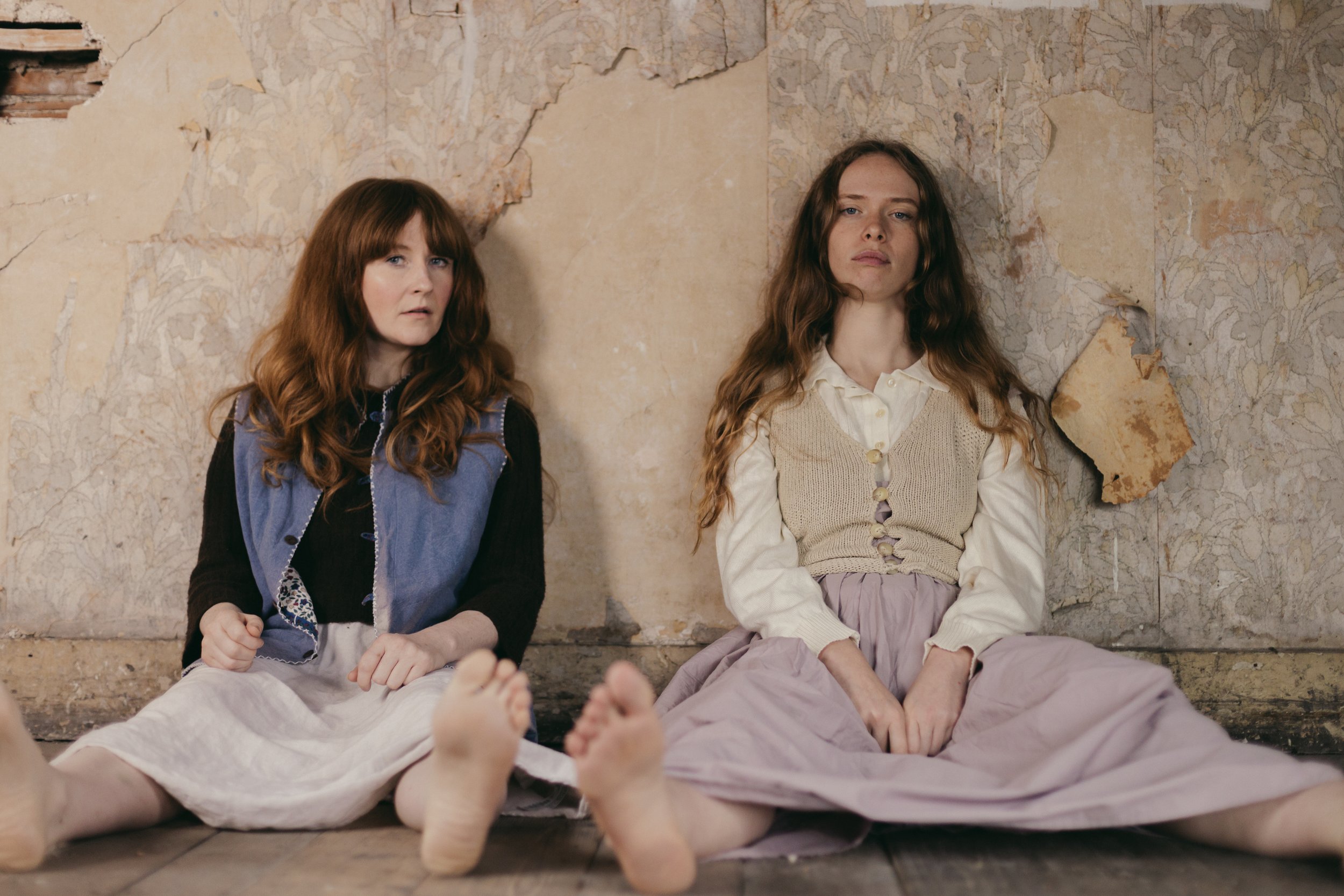 Knit Your Own Boyfriend shoot - Laura Brady and Eleanor Roberts by Milla Lewis