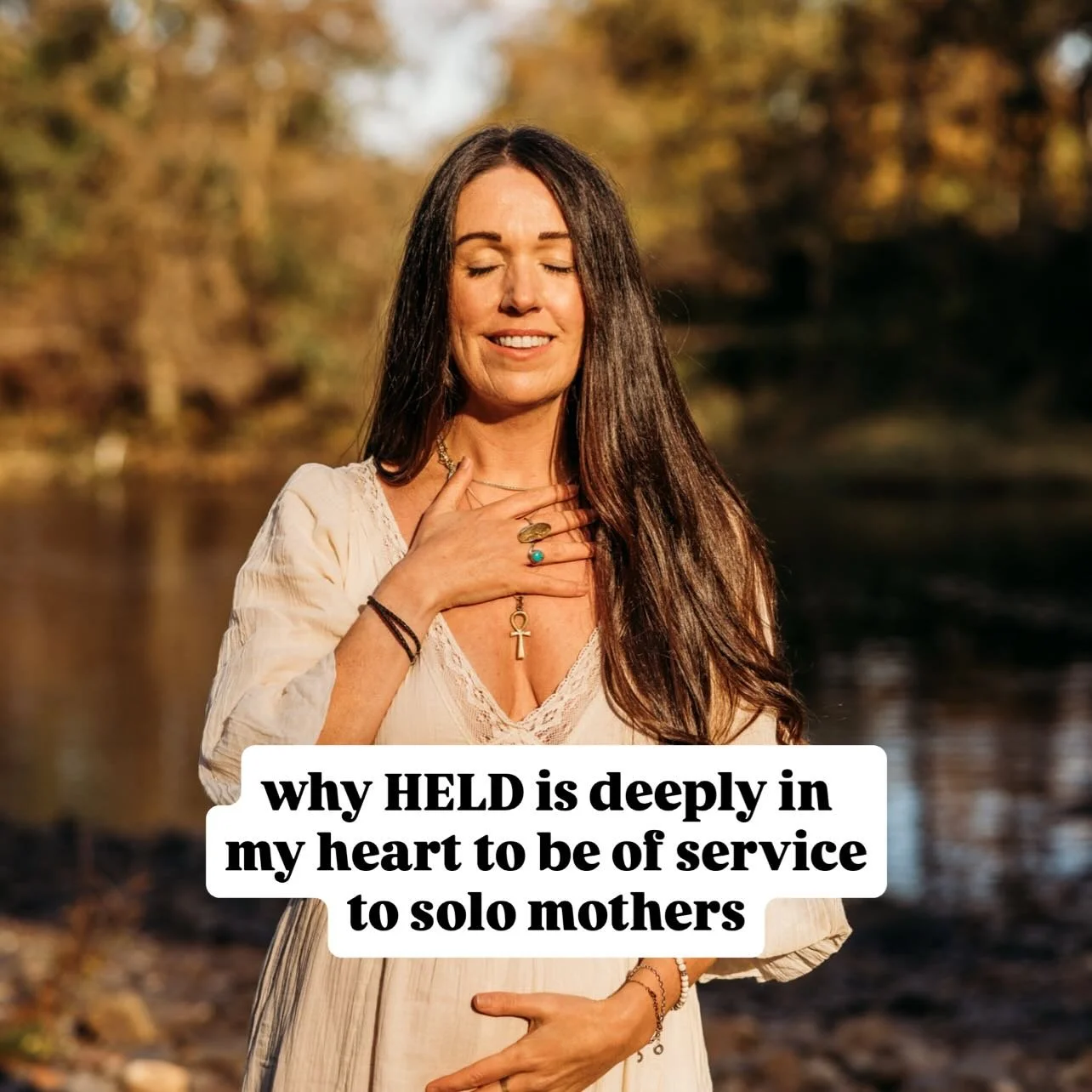 My why for HELD

It's deep, and it's needed

I couldn't find a space like this when I began my motherhood journey 

Where I could be in deep loving connection with other solo mothers, a space where the MOTHER got to receive 

Where I was met with lov