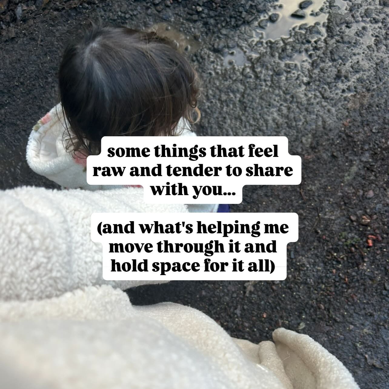Some things that feel raw and tender to share

This year has felt incredibly challenging and like I've been cracked open in so many ways (especially in Motherhood)

Like a deep shedding and death 

Gosh these last few years have felt wild, but this y
