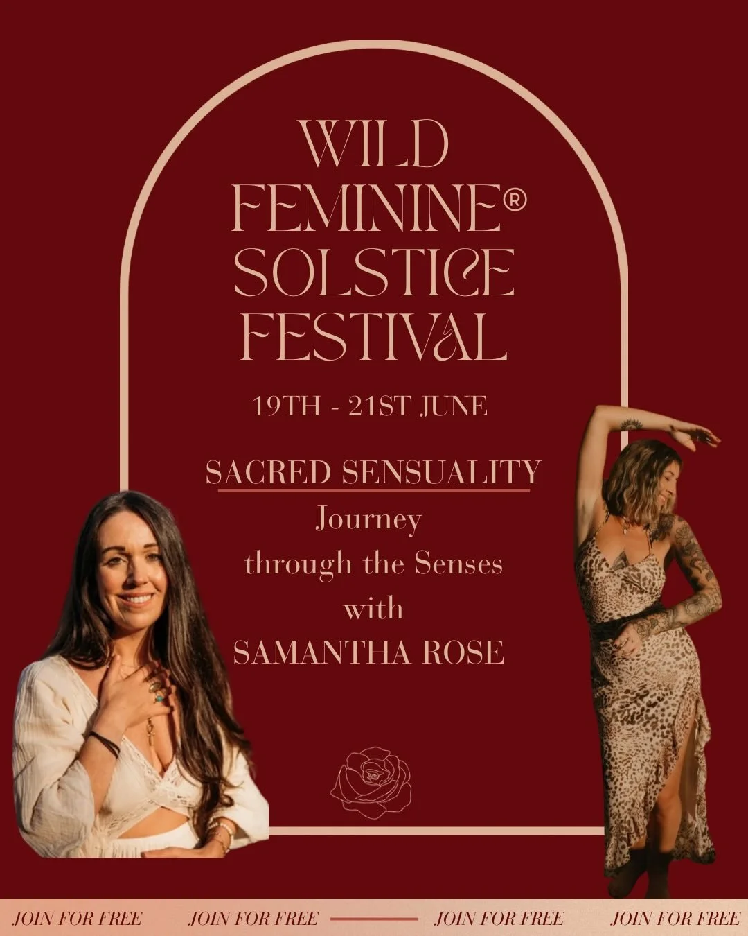 I'm sooo excited to share this with you all (and deeply honoured) to be a part of the Wild Feminine Solstice Festival 

Join myself and 9 other incredible women, as we take you on a journey into the Wild Feminine 

Hosted by @fionamccoss over 19th - 