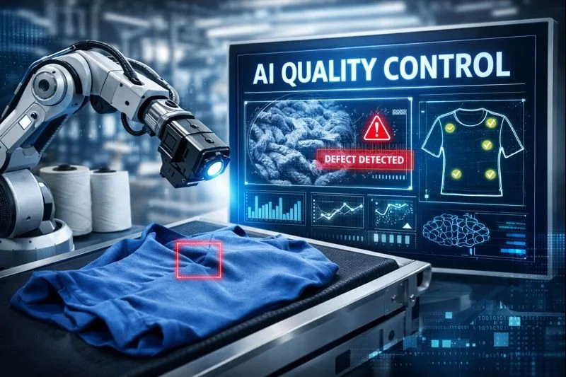 Come l’AI Riduce i Resi nel Settore Tessile Grazie al Quality Control Automatizzato