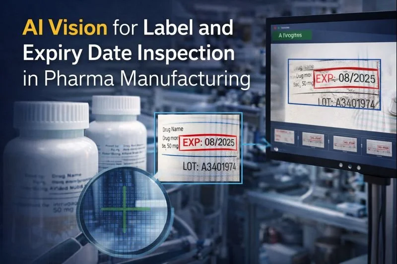 Computer Vision per il Controllo di Etichette e Scadenze sui Flaconi 
