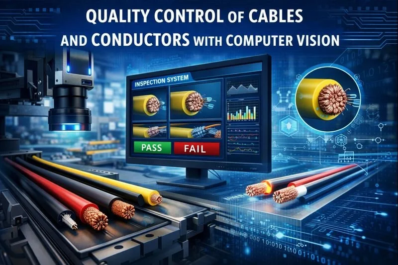 Quality Control of Cables and Conductors with Computer Vision