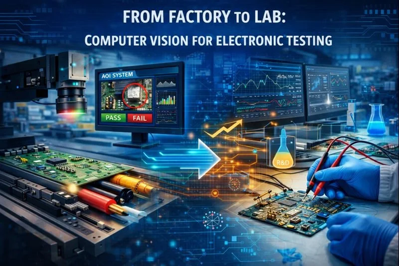 Dalla Fabbrica al Laboratorio: Computer Vision per il Testing Elettronico